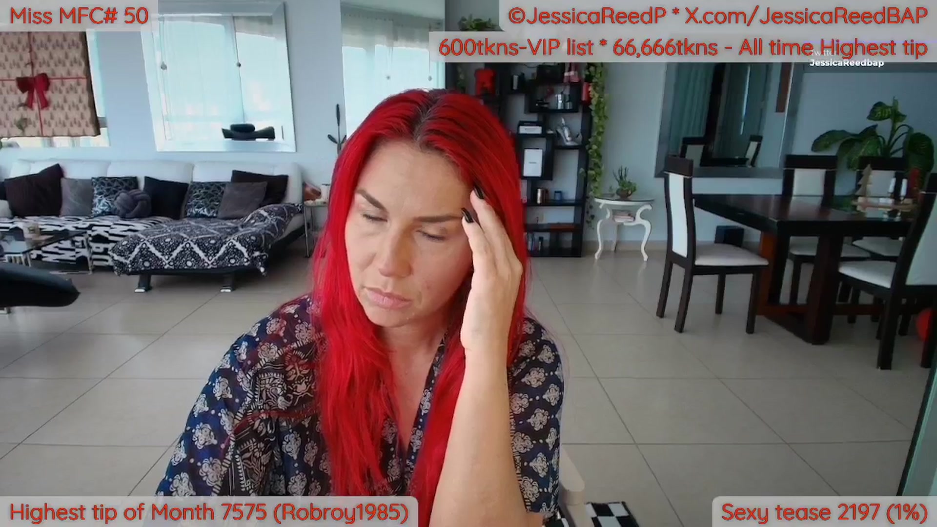 Gallery image thumbnail from JessicaReedP's myfreecams stream on, 02/01/2026, 23:00 image 20 of 20