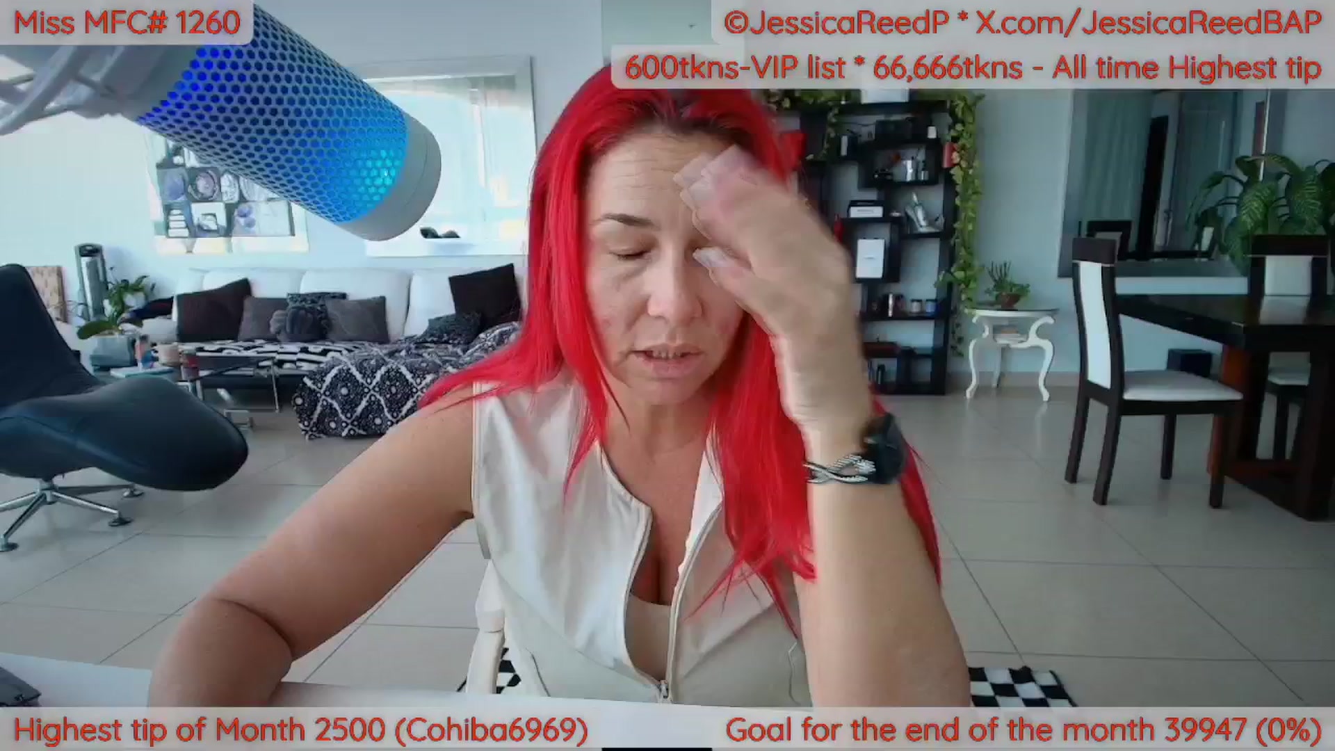 Gallery image thumbnail from JessicaReedP's myfreecams stream on, 03/26/2026, 23:47 image 2 of 20