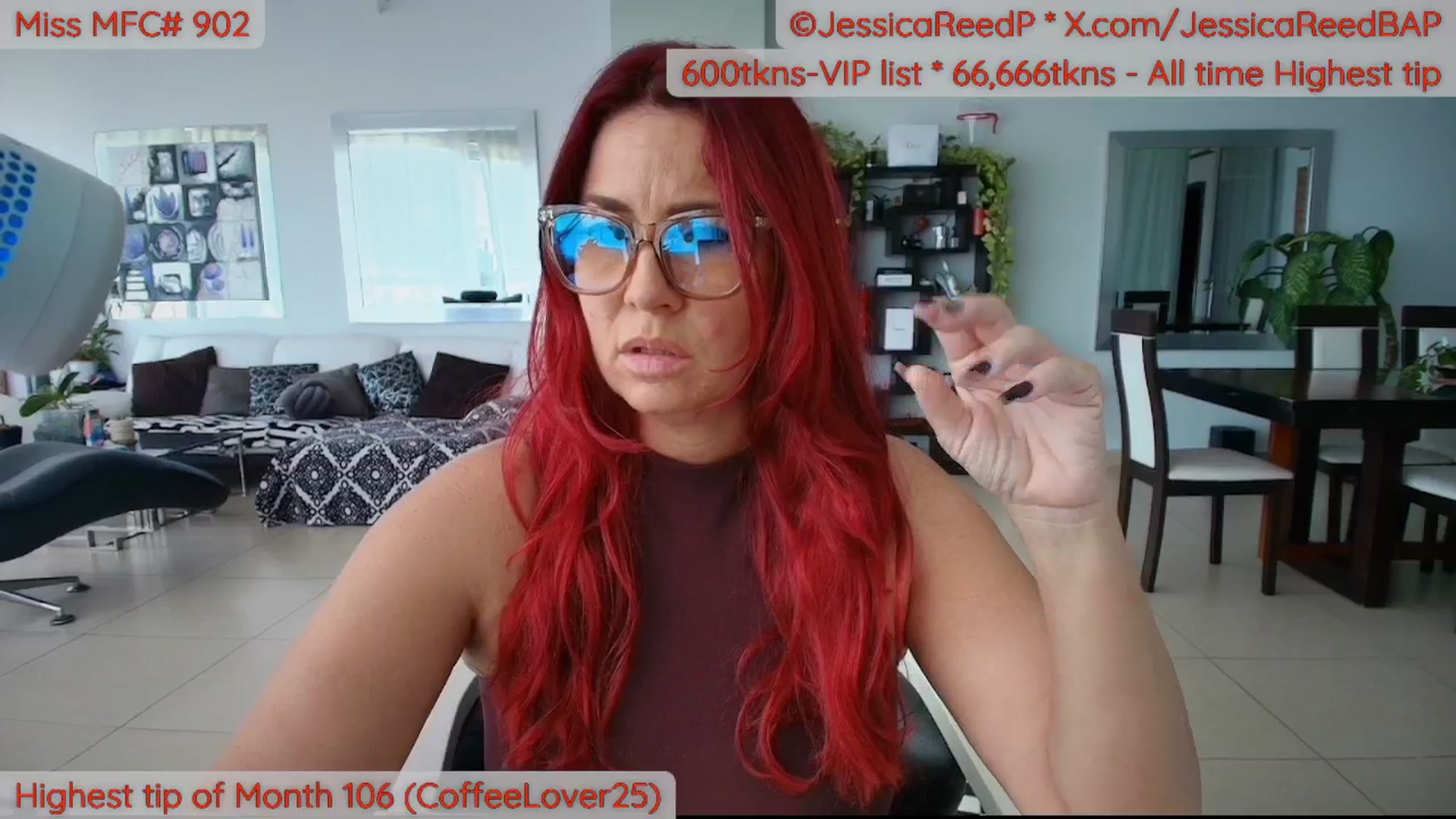 Gallery image thumbnail from JessicaReedP's myfreecams stream on, 04/01/2026, 21:59 image 11 of 20