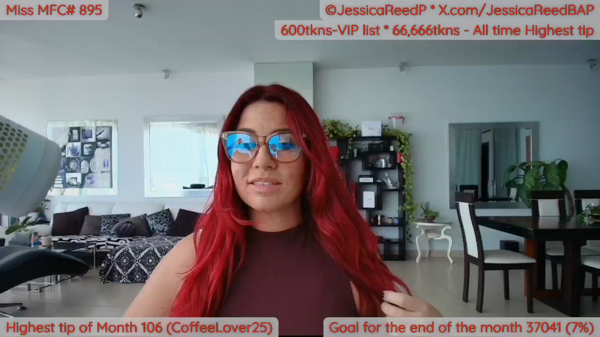 Gallery image thumbnail from JessicaReedP's myfreecams stream on, 04/01/2026, 21:59 image 1 of 20