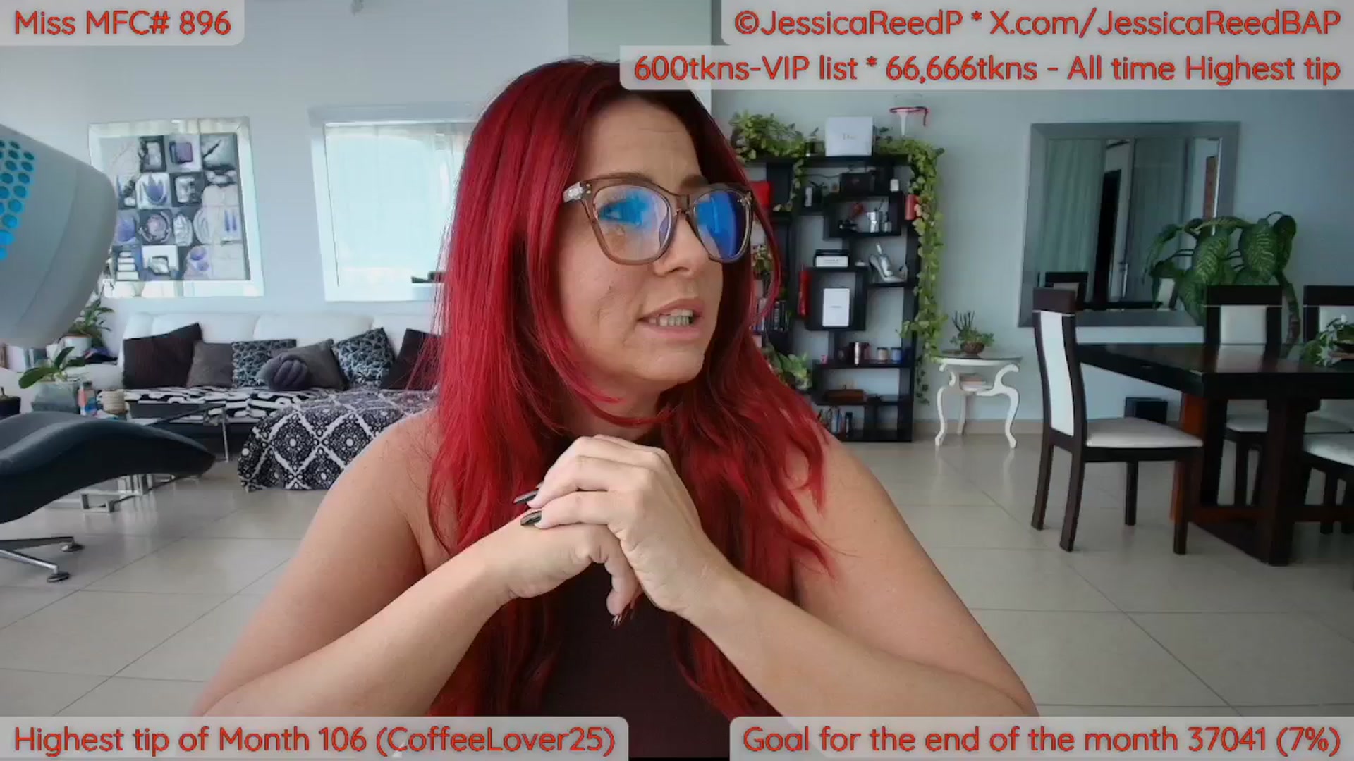 Gallery image thumbnail from JessicaReedP's myfreecams stream on, 04/01/2026, 21:59 image 4 of 20