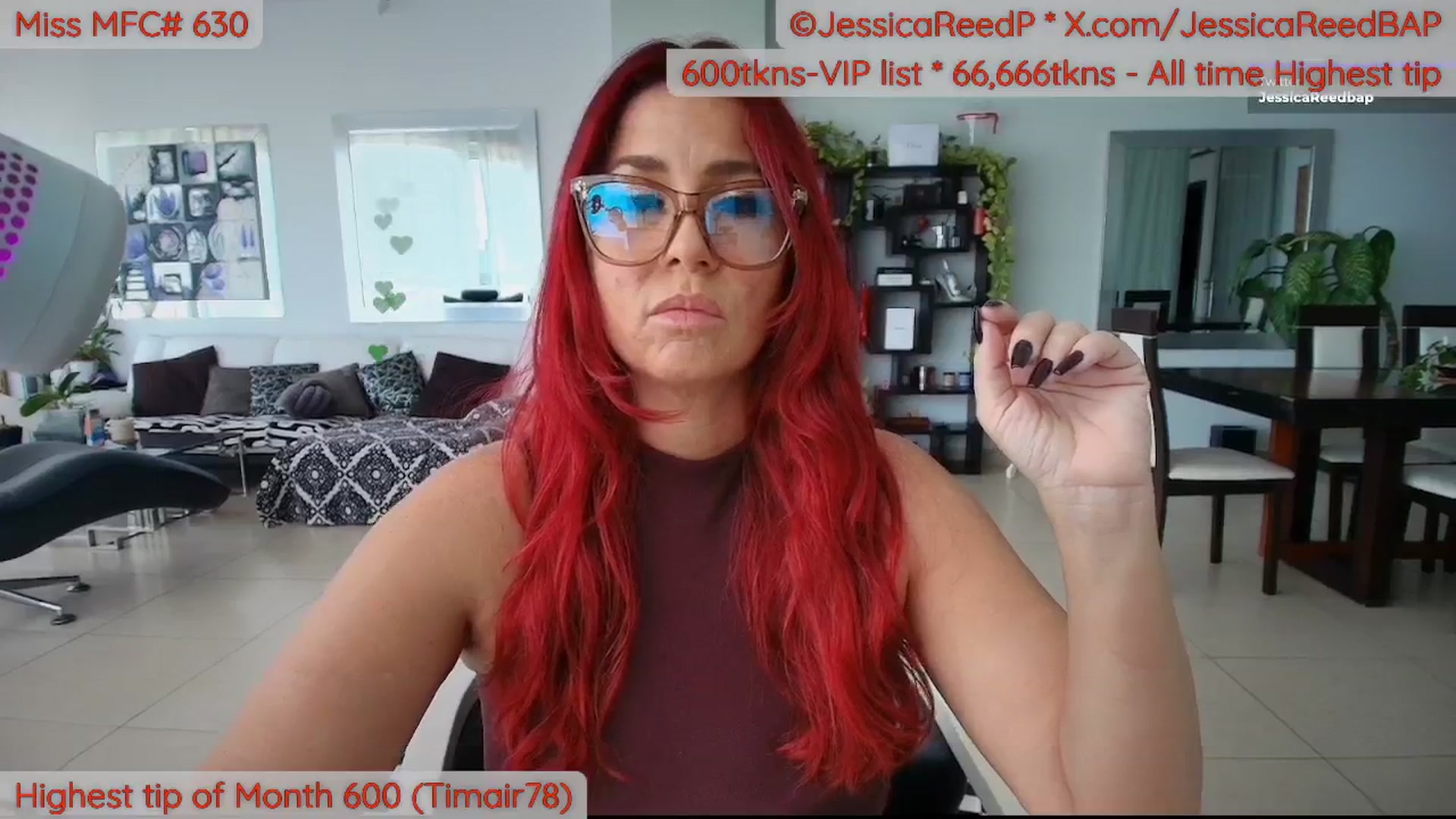 Gallery image thumbnail from JessicaReedP's myfreecams stream on, 04/01/2026, 21:59 image 13 of 20