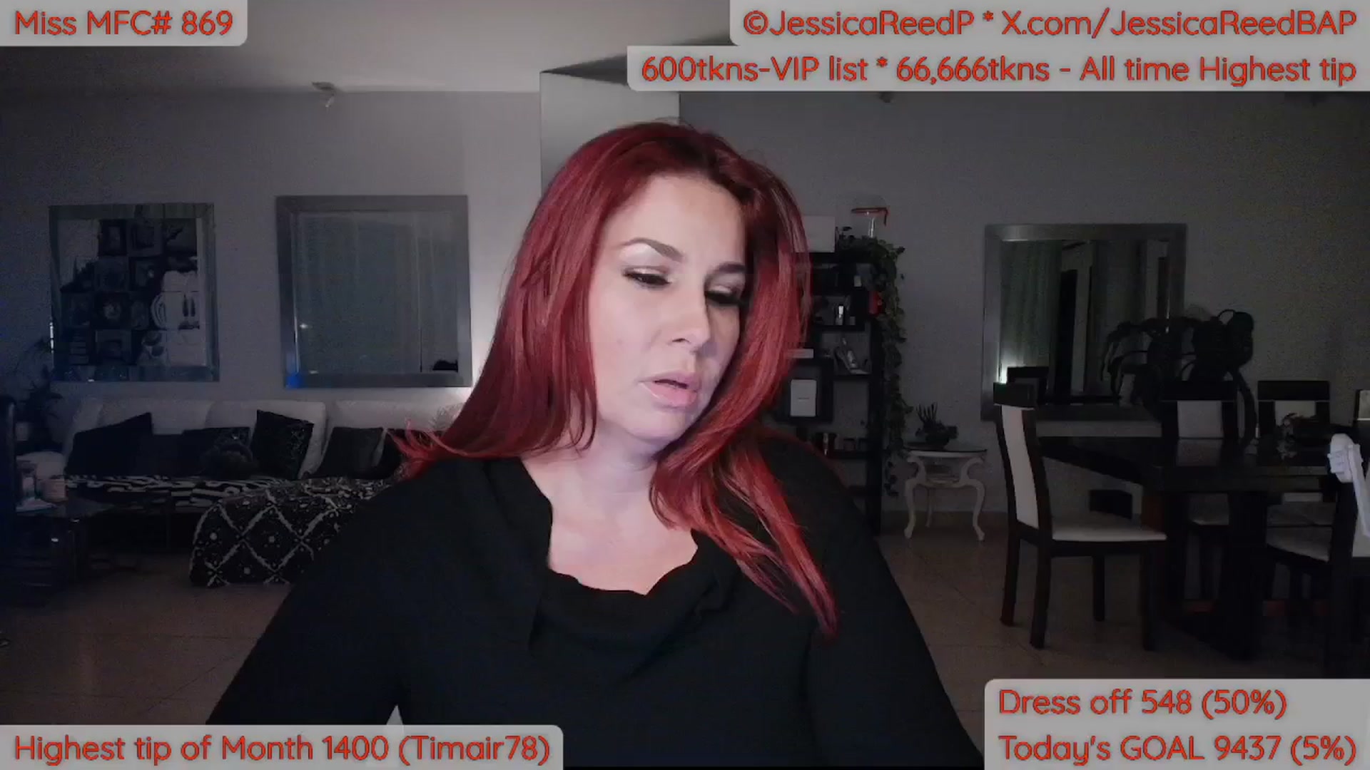 Gallery image thumbnail from JessicaReedP's myfreecams stream on, 04/07/2026, 01:44 image 1 of 20