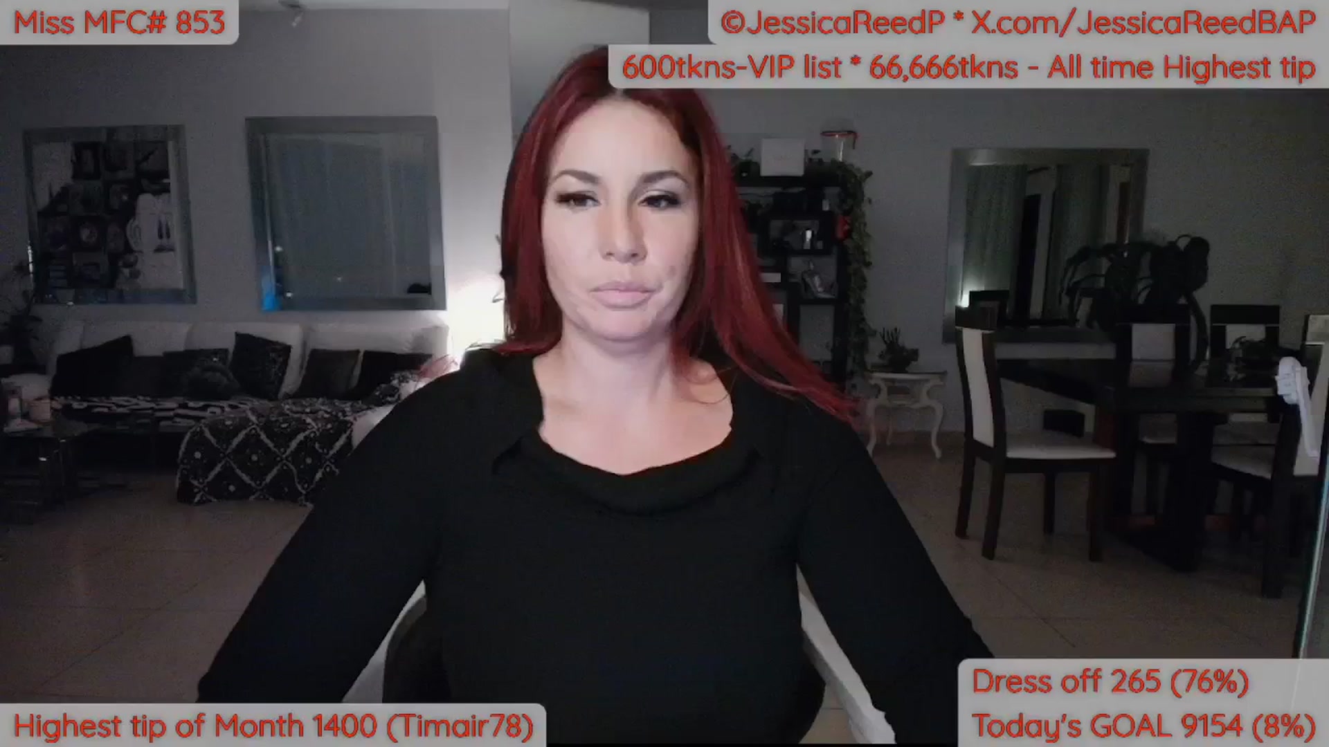 Gallery image thumbnail from JessicaReedP's myfreecams stream on, 04/07/2026, 01:44 image 12 of 20
