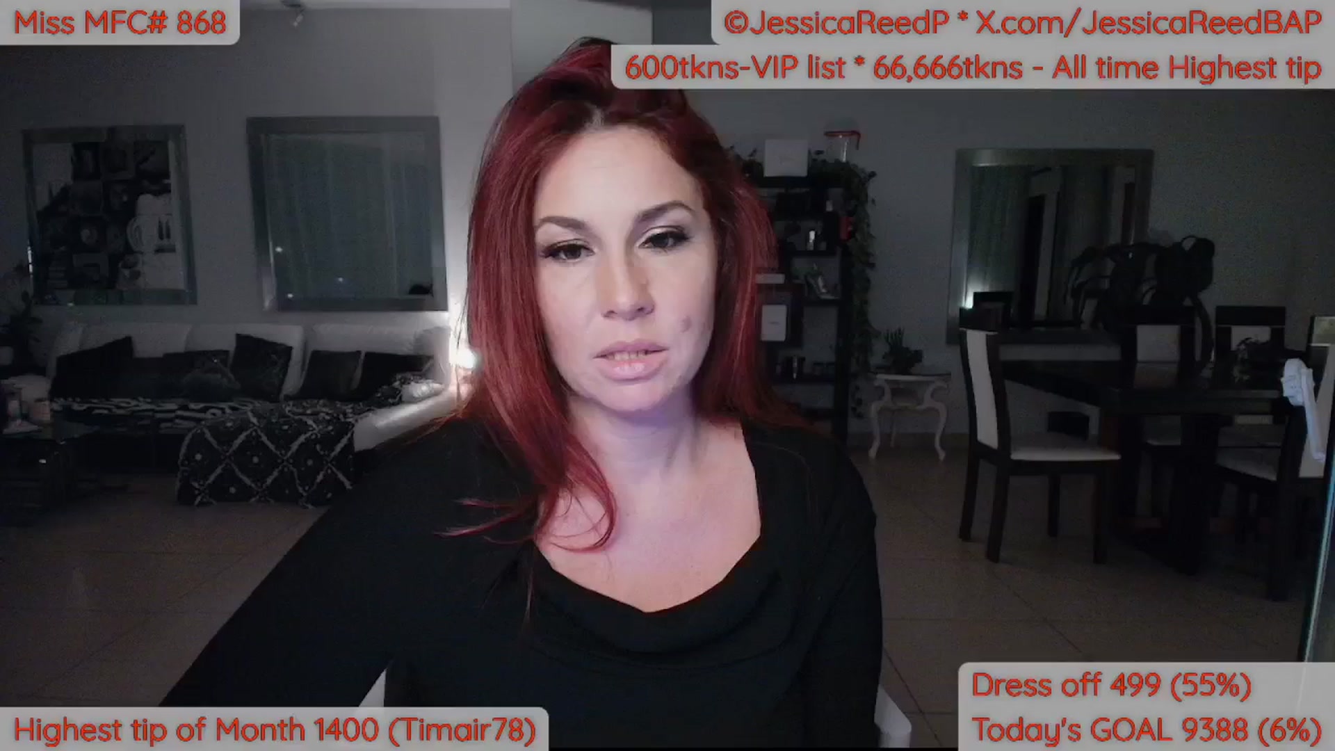 Gallery image thumbnail from JessicaReedP's myfreecams stream on, 04/07/2026, 01:44 image 8 of 20
