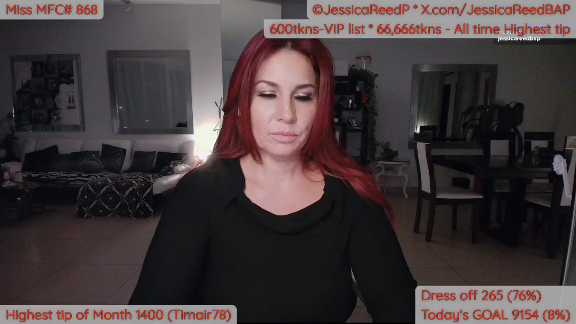 Gallery image thumbnail from JessicaReedP's myfreecams stream on, 04/07/2026, 01:44 image 11 of 20