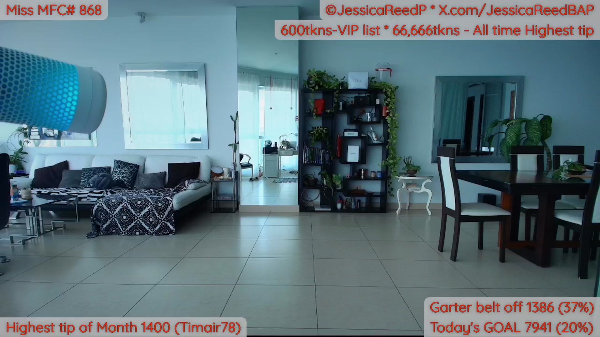Gallery image thumbnail from JessicaReedP's myfreecams stream on, 04/07/2026, 22:54 image 15 of 20