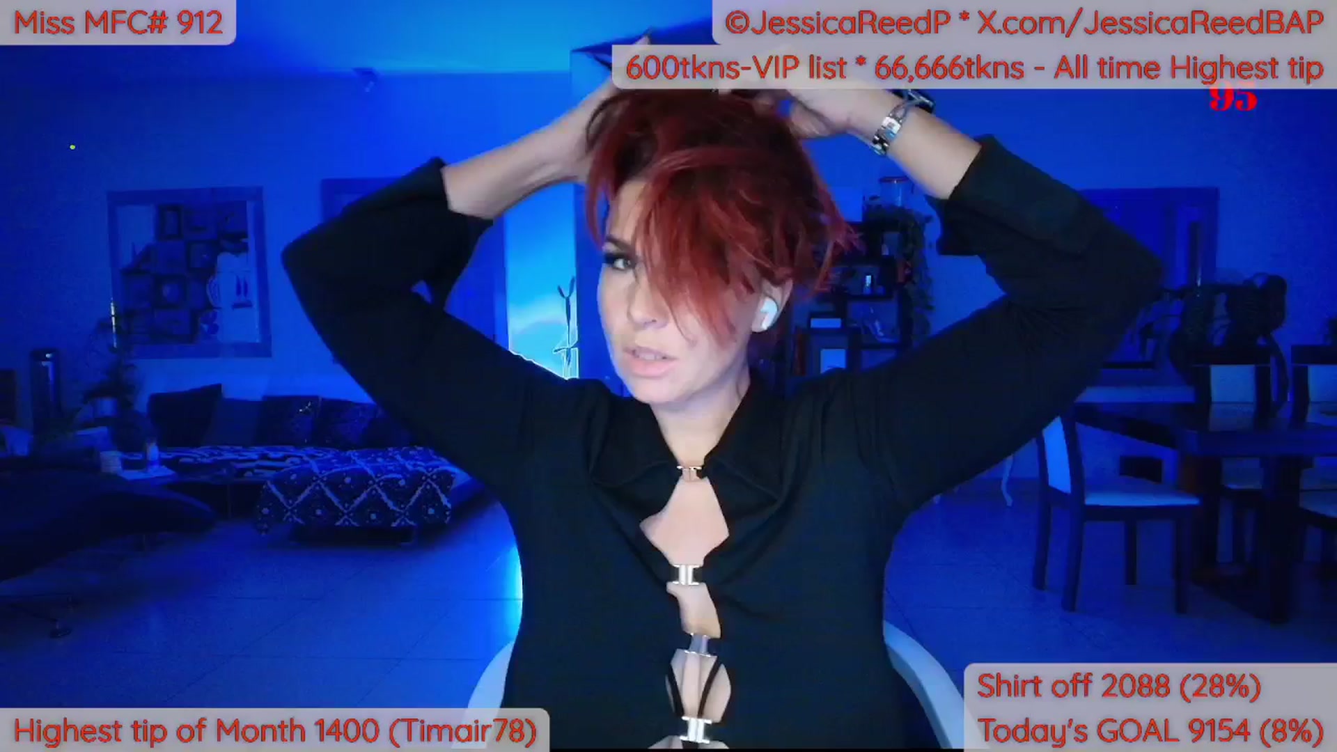 Gallery image thumbnail from JessicaReedP's myfreecams stream on, 04/09/2026, 03:27 image 13 of 20