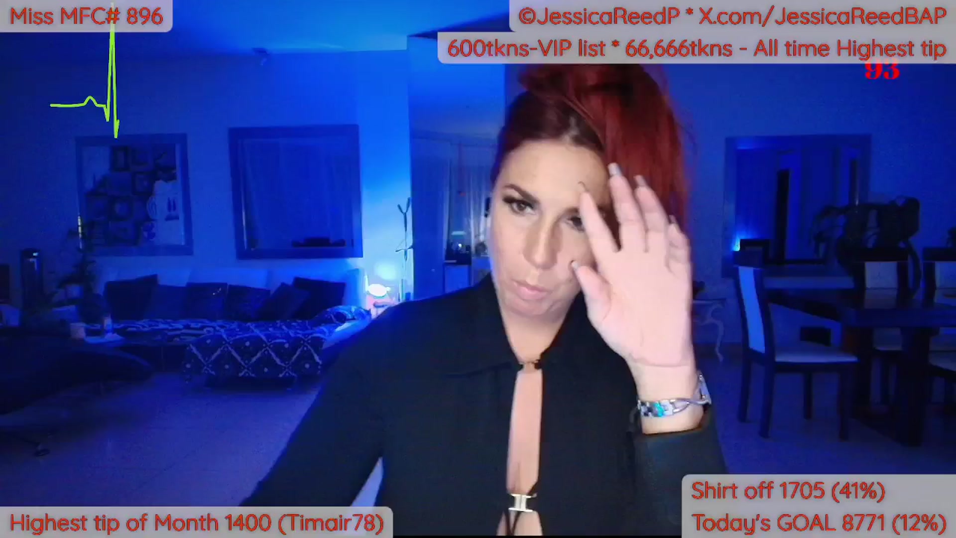 Gallery image thumbnail from JessicaReedP's myfreecams stream on, 04/09/2026, 03:27 image 20 of 20