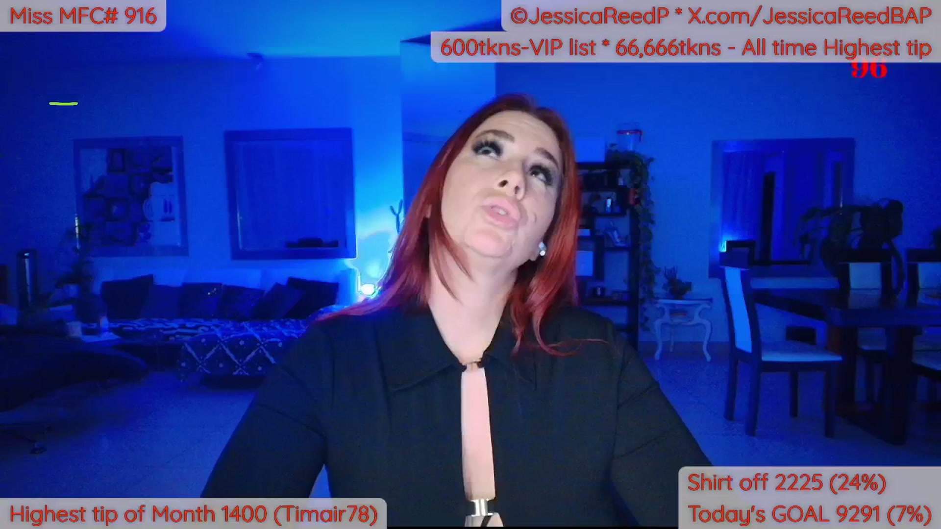 Gallery image thumbnail from JessicaReedP's myfreecams stream on, 04/09/2026, 03:27 image 9 of 20