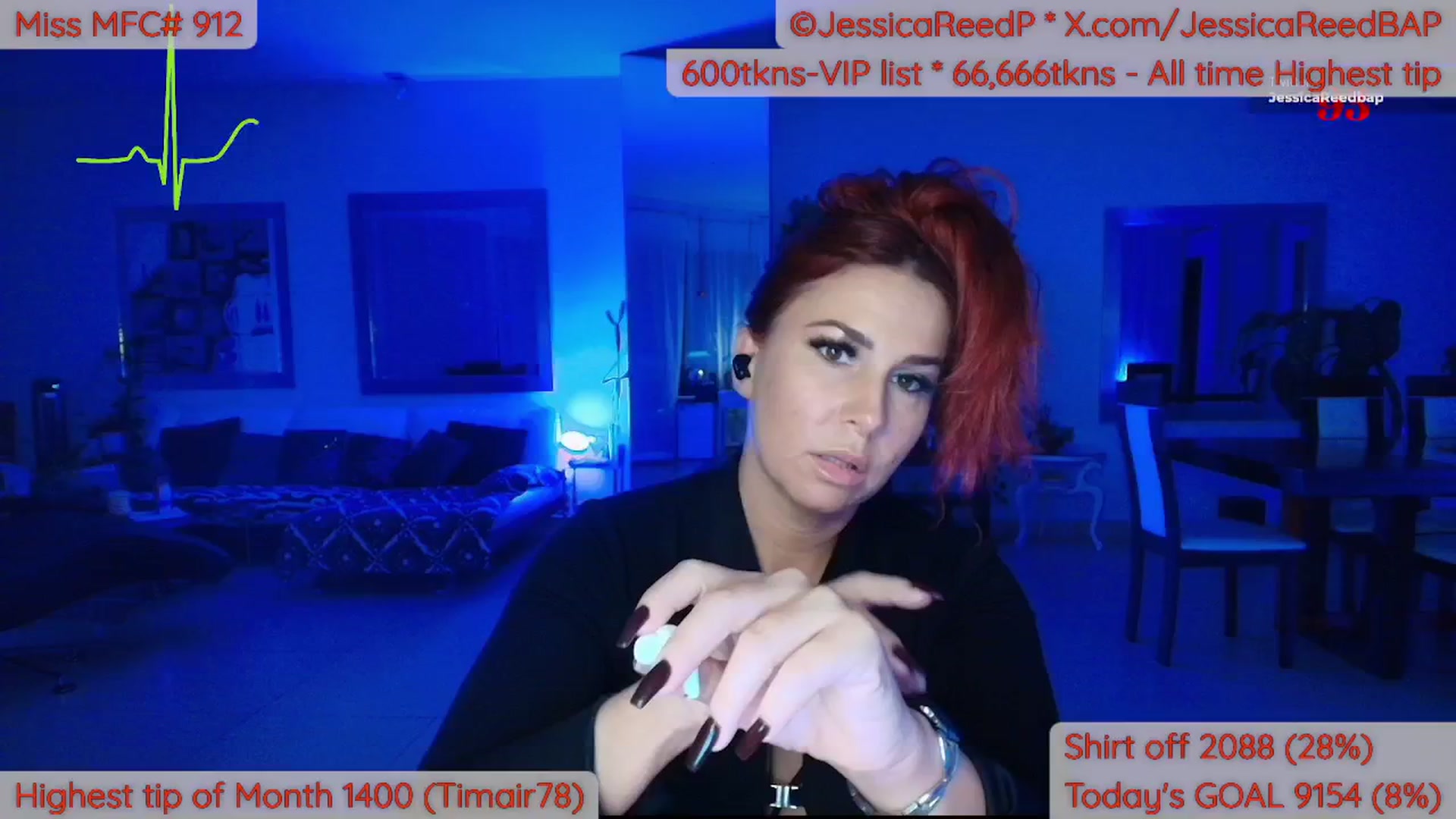 Gallery image thumbnail from JessicaReedP's myfreecams stream on, 04/09/2026, 03:27 image 16 of 20