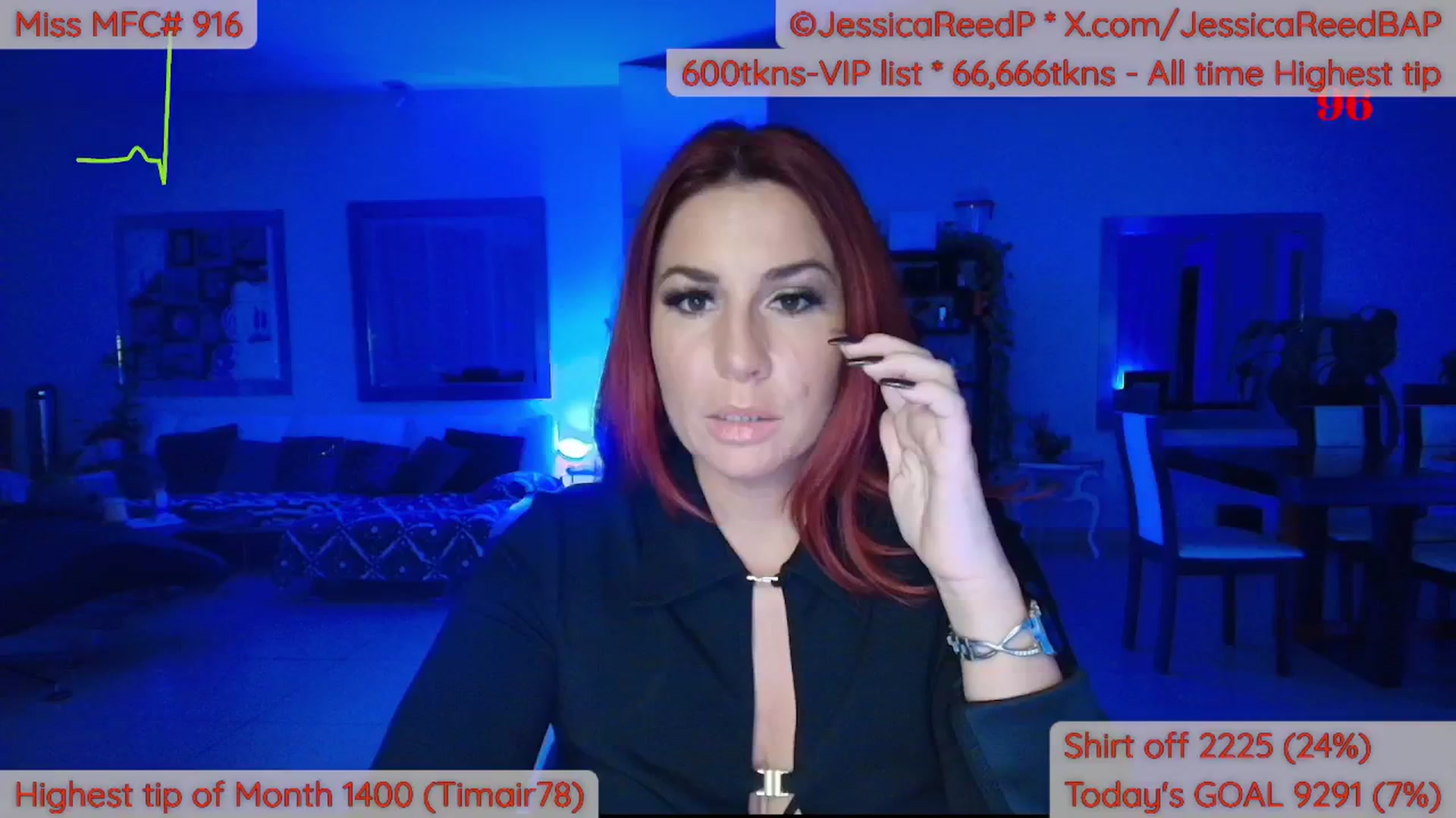 Gallery image thumbnail from JessicaReedP's myfreecams stream on, 04/09/2026, 03:27 image 10 of 20
