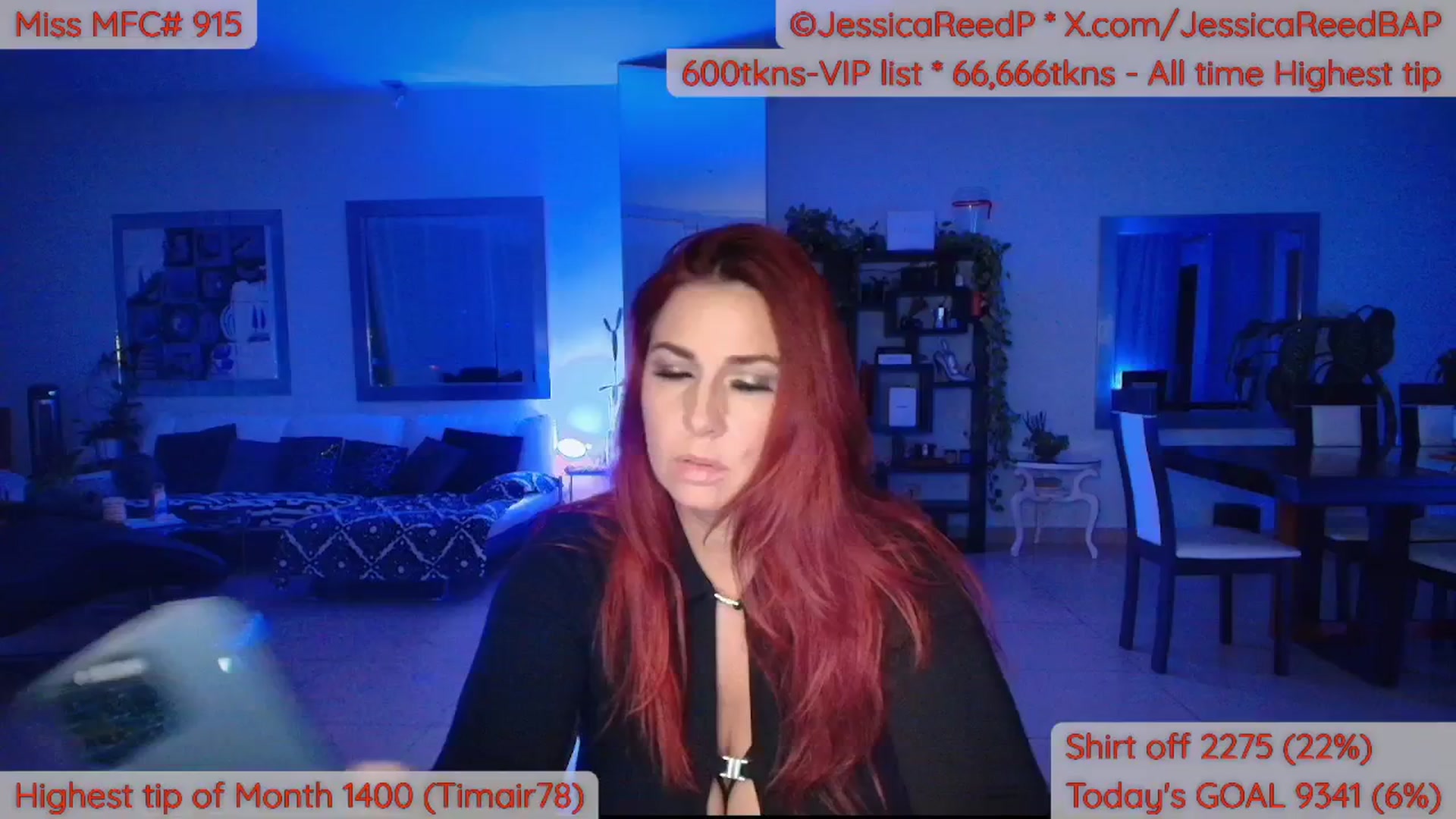 Gallery image thumbnail from JessicaReedP's myfreecams stream on, 04/09/2026, 03:27 image 2 of 20