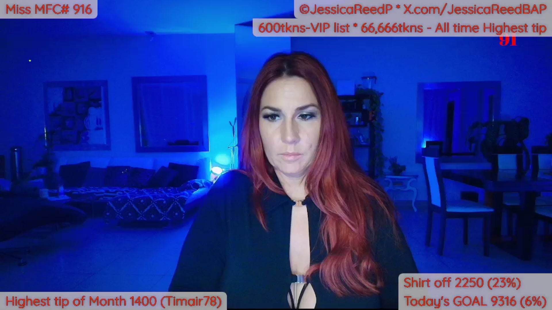Gallery image thumbnail from JessicaReedP's myfreecams stream on, 04/09/2026, 03:27 image 8 of 20