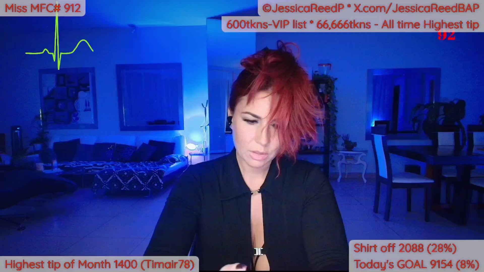 Gallery image thumbnail from JessicaReedP's myfreecams stream on, 04/09/2026, 03:27 image 14 of 20