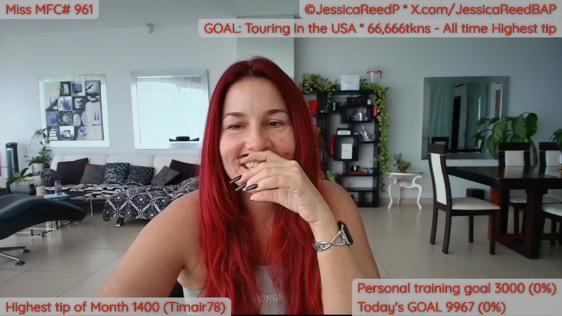 Gallery image thumbnail from JessicaReedP's myfreecams stream on, 04/09/2026, 20:16 image 4 of 20