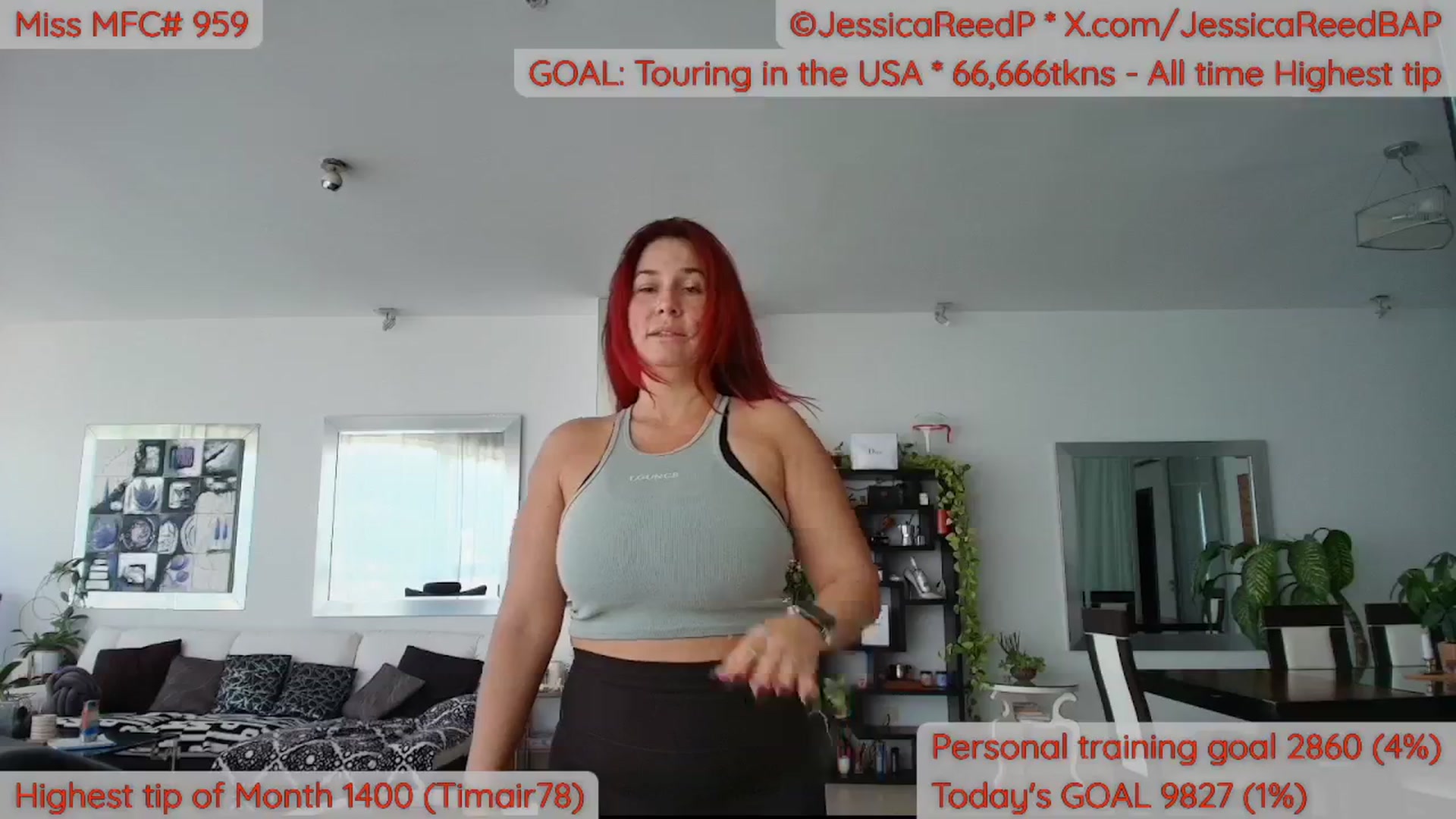 Gallery image thumbnail from JessicaReedP's myfreecams stream on, 04/09/2026, 20:16 image 14 of 20
