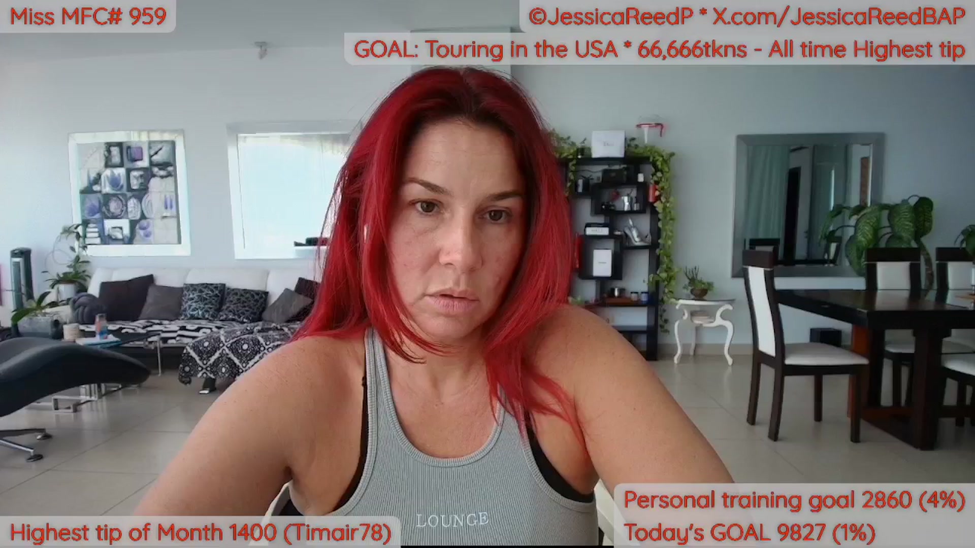 Gallery image thumbnail from JessicaReedP's myfreecams stream on, 04/09/2026, 20:16 image 12 of 20
