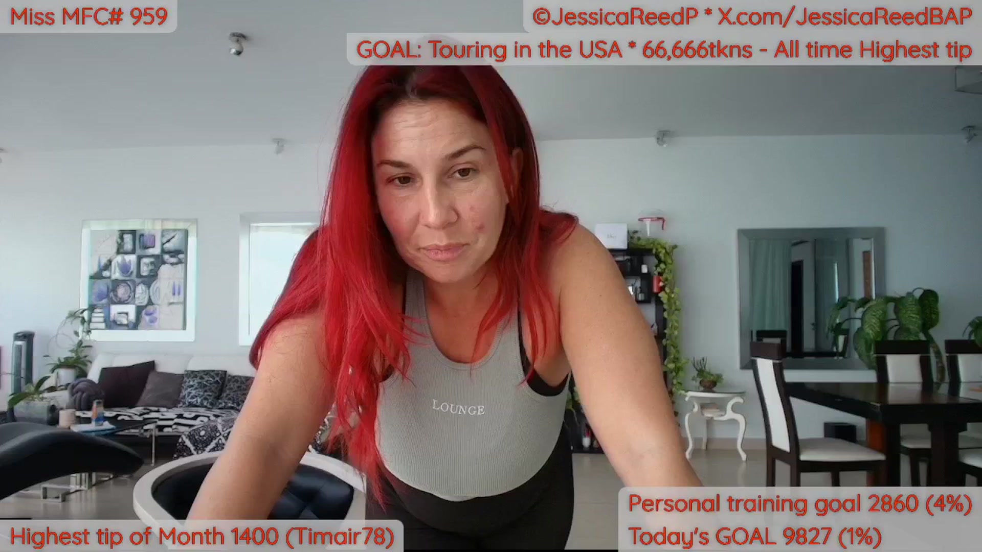 Gallery image thumbnail from JessicaReedP's myfreecams stream on, 04/09/2026, 20:16 image 16 of 20