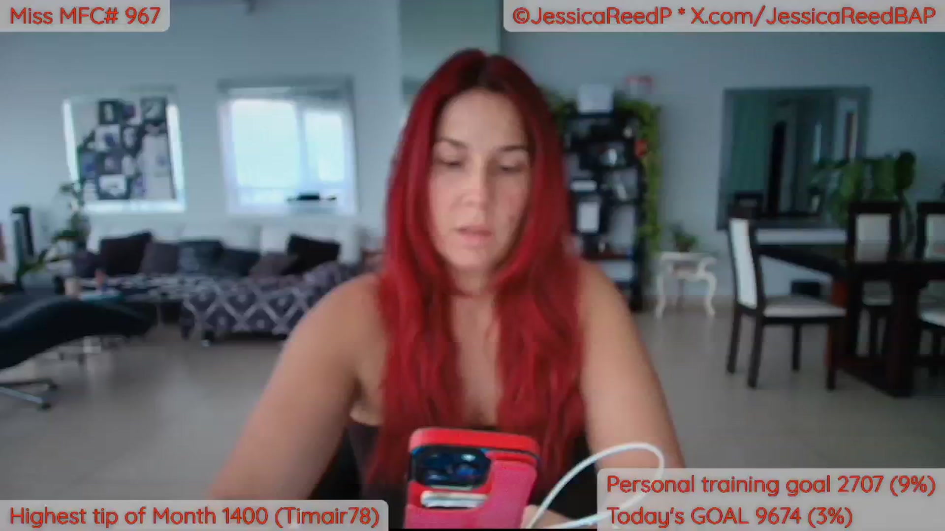 Gallery image thumbnail from JessicaReedP's myfreecams stream on, 04/10/2026, 24:35 image 2 of 20