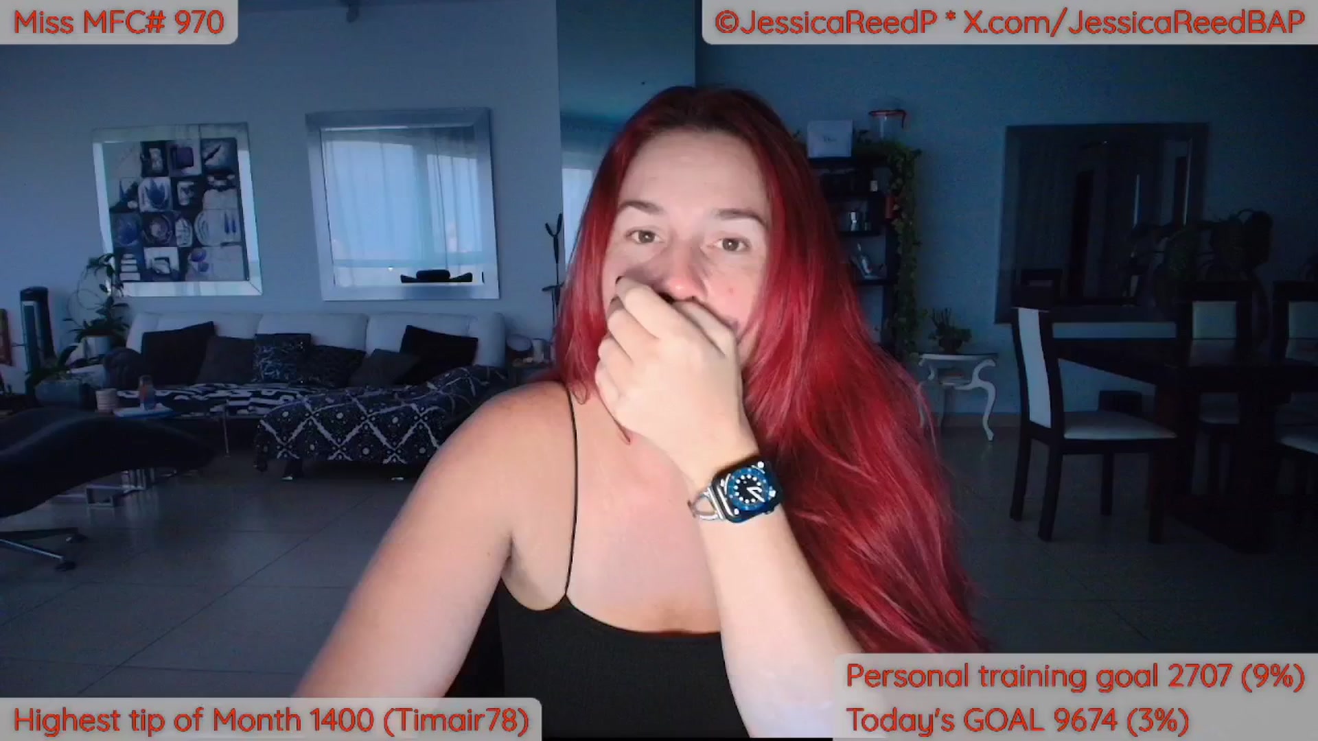 Gallery image thumbnail from JessicaReedP's myfreecams stream on, 04/10/2026, 24:35 image 6 of 20
