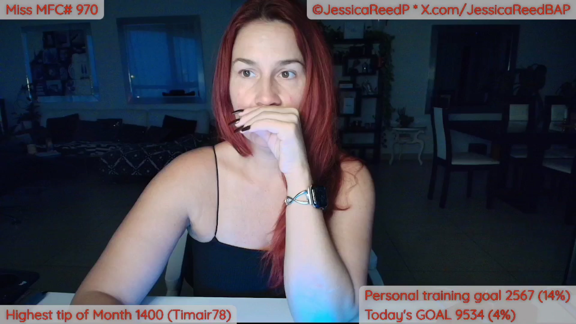 Gallery image thumbnail from JessicaReedP's myfreecams stream on, 04/10/2026, 24:35 image 8 of 20