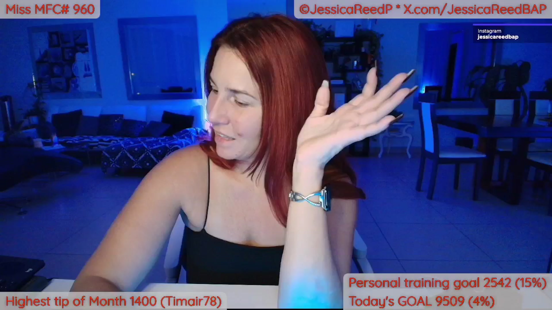 Gallery image thumbnail from JessicaReedP's myfreecams stream on, 04/10/2026, 24:35 image 10 of 20