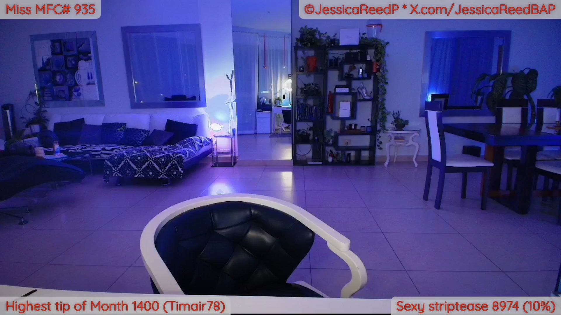 Gallery image thumbnail from JessicaReedP's myfreecams stream on, 04/10/2026, 02:23 image 6 of 20