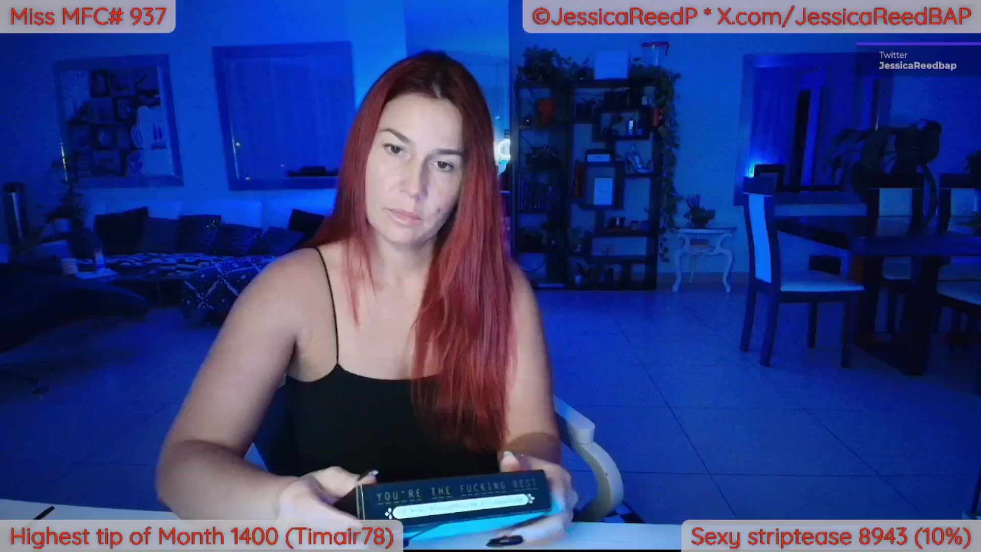 Gallery image thumbnail from JessicaReedP's myfreecams stream on, 04/10/2026, 02:23 image 10 of 20