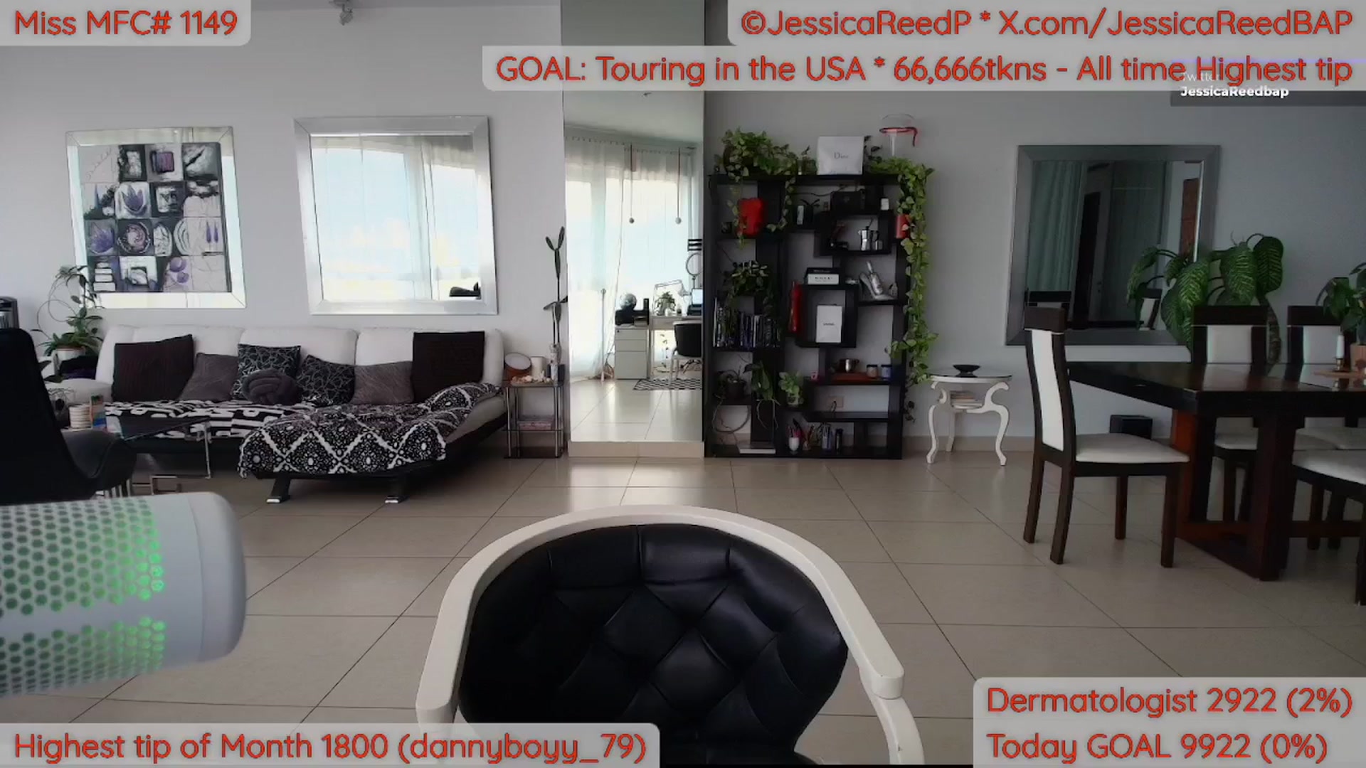 Gallery image thumbnail from JessicaReedP's myfreecams stream on, 04/21/2026, 23:17 image 11 of 20