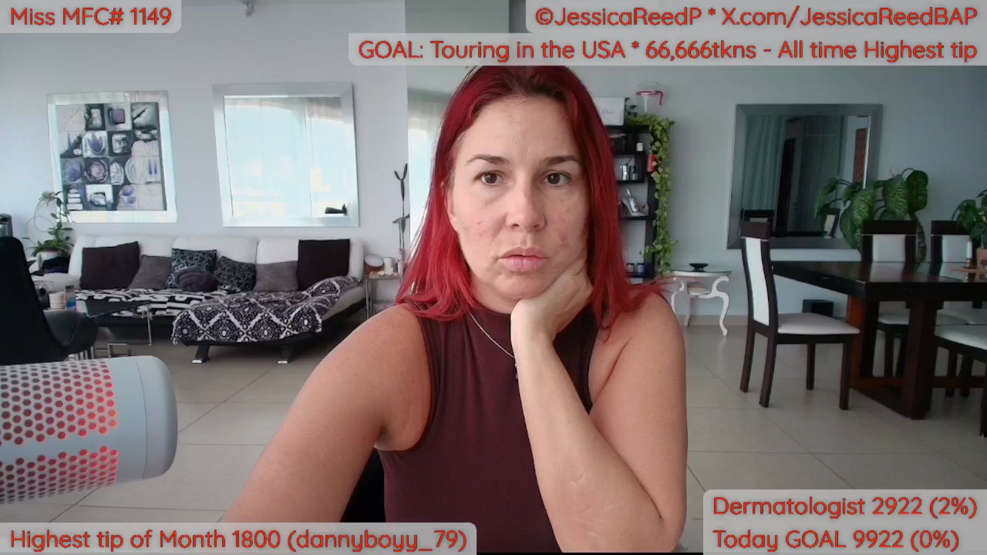 Gallery image thumbnail from JessicaReedP's myfreecams stream on, 04/21/2026, 23:17 image 15 of 20