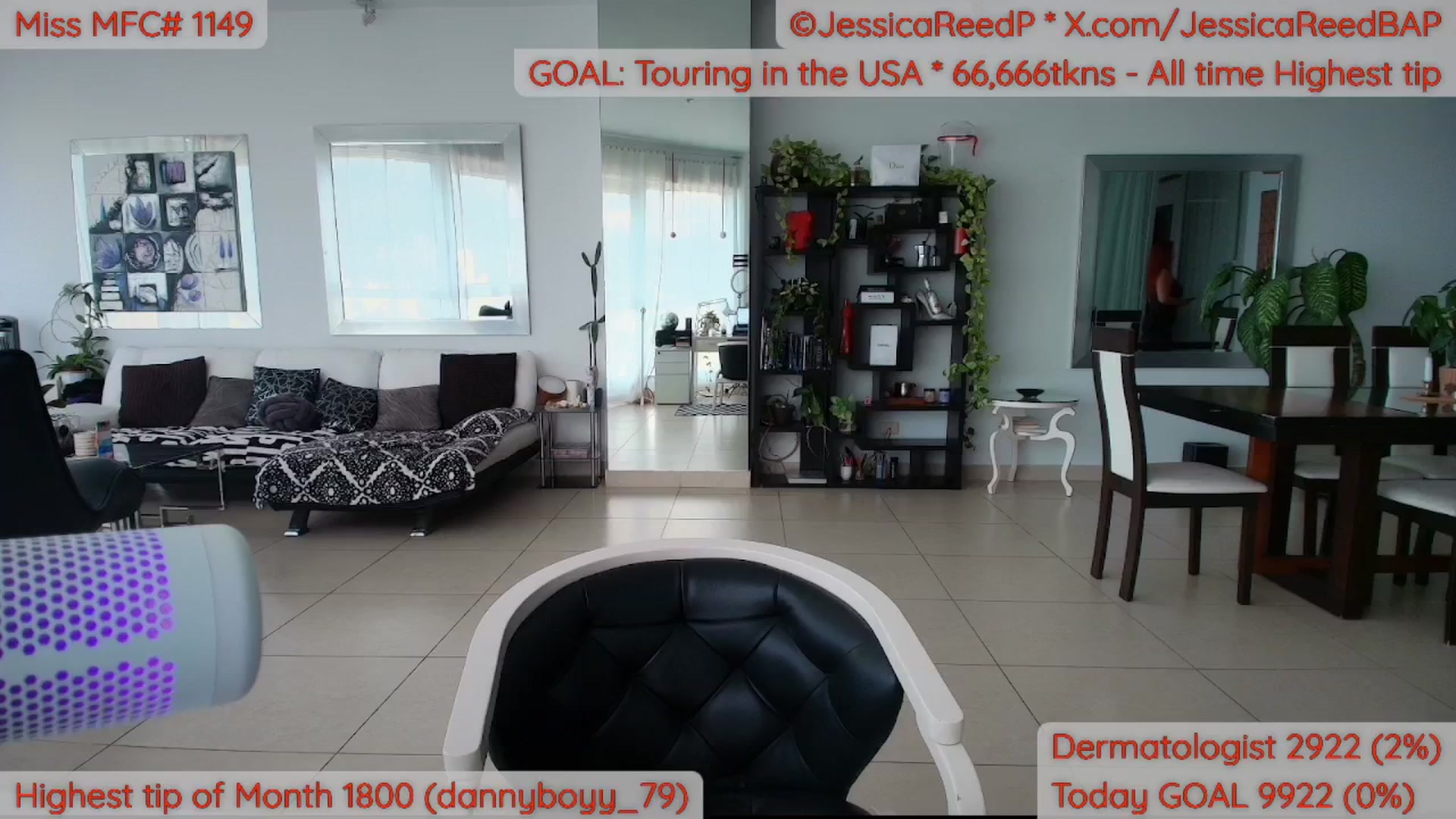 Gallery image thumbnail from JessicaReedP's myfreecams stream on, 04/21/2026, 23:17 image 9 of 20