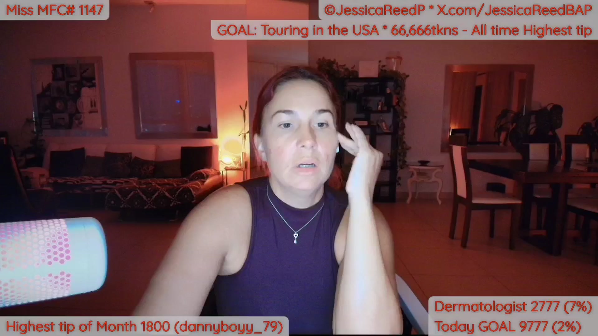 Gallery image thumbnail from JessicaReedP's myfreecams stream on, 04/22/2026, 24:36 image 4 of 20