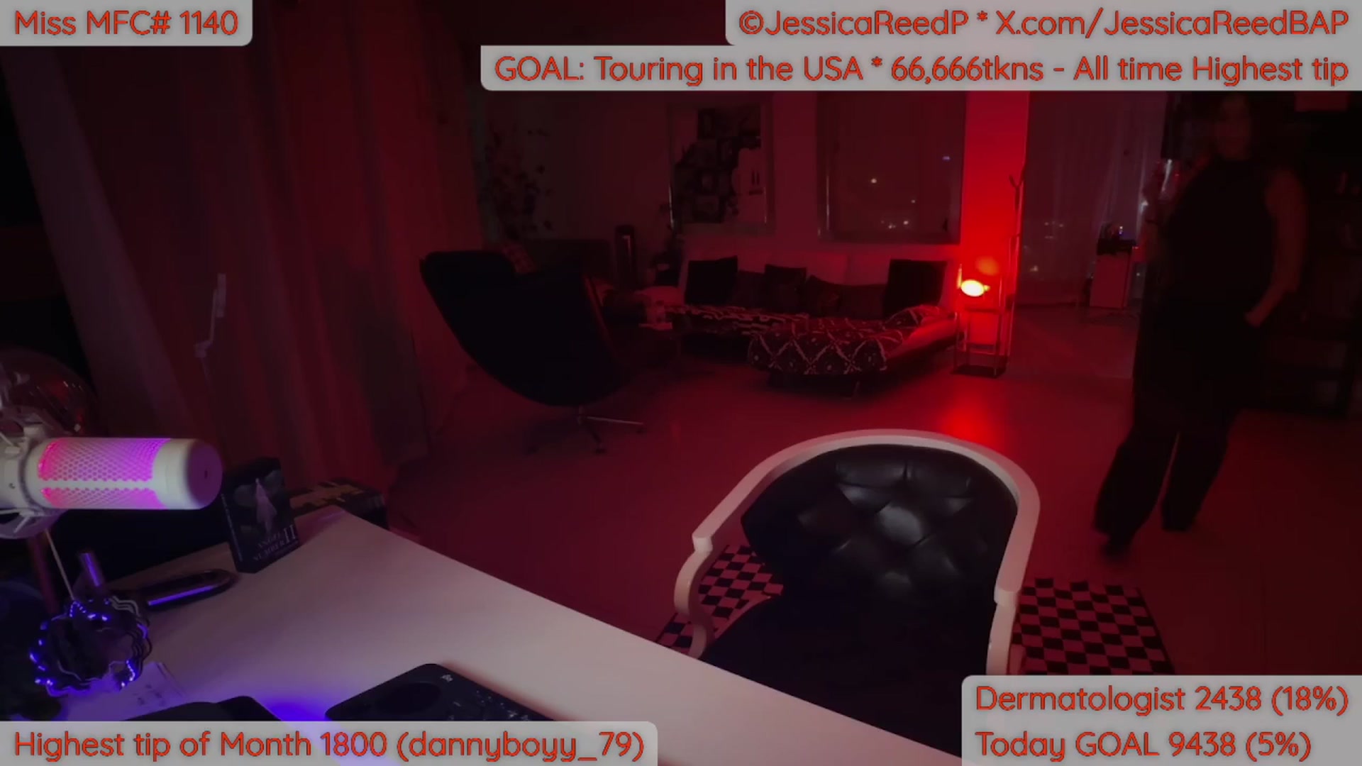 Gallery image thumbnail from JessicaReedP's myfreecams stream on, 04/22/2026, 02:06 image 3 of 20