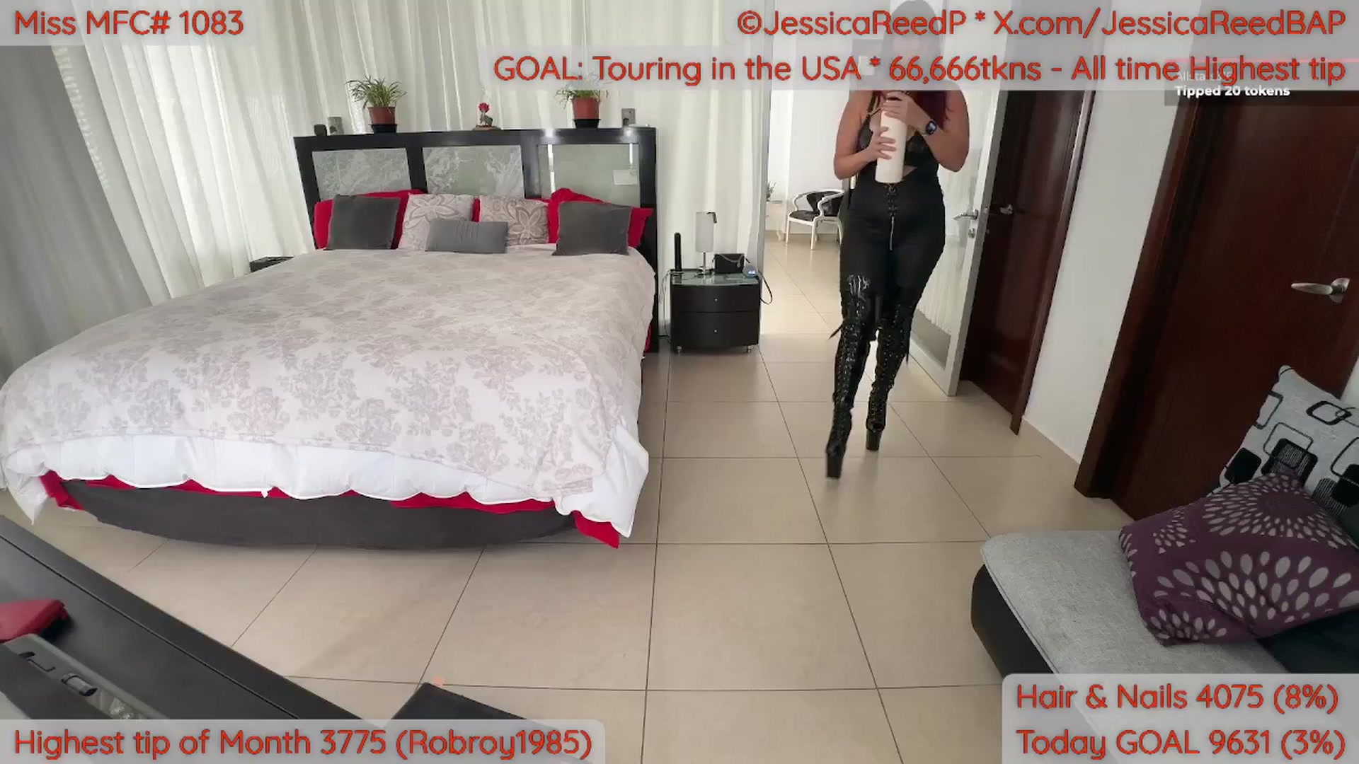 Gallery image thumbnail from JessicaReedP's myfreecams stream on, 04/28/2026, 22:08 image 1 of 20