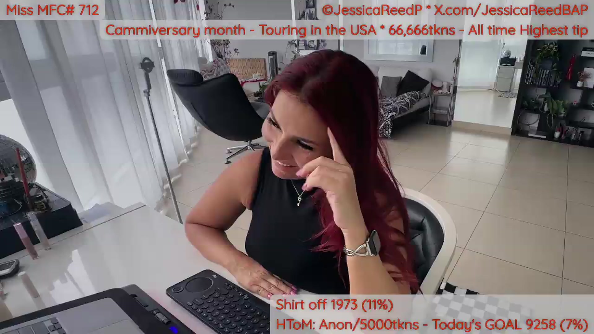 Gallery image thumbnail from JessicaReedP's myfreecams stream on, 05/11/2026, 21:53 image 19 of 20