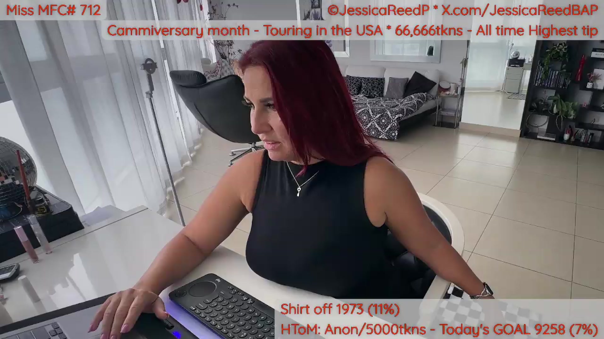 Gallery image thumbnail from JessicaReedP's myfreecams stream on, 05/11/2026, 21:53 image 18 of 20