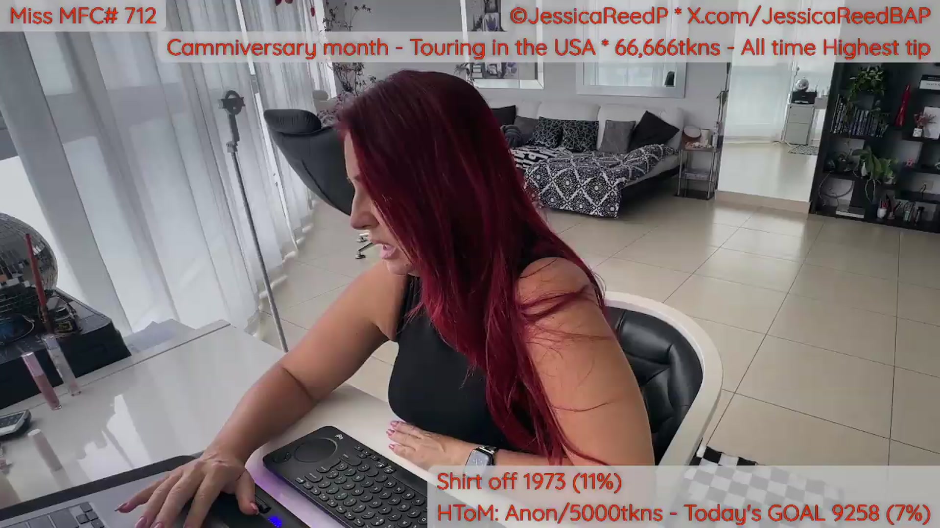 Gallery image thumbnail from JessicaReedP's myfreecams stream on, 05/11/2026, 21:53 image 20 of 20