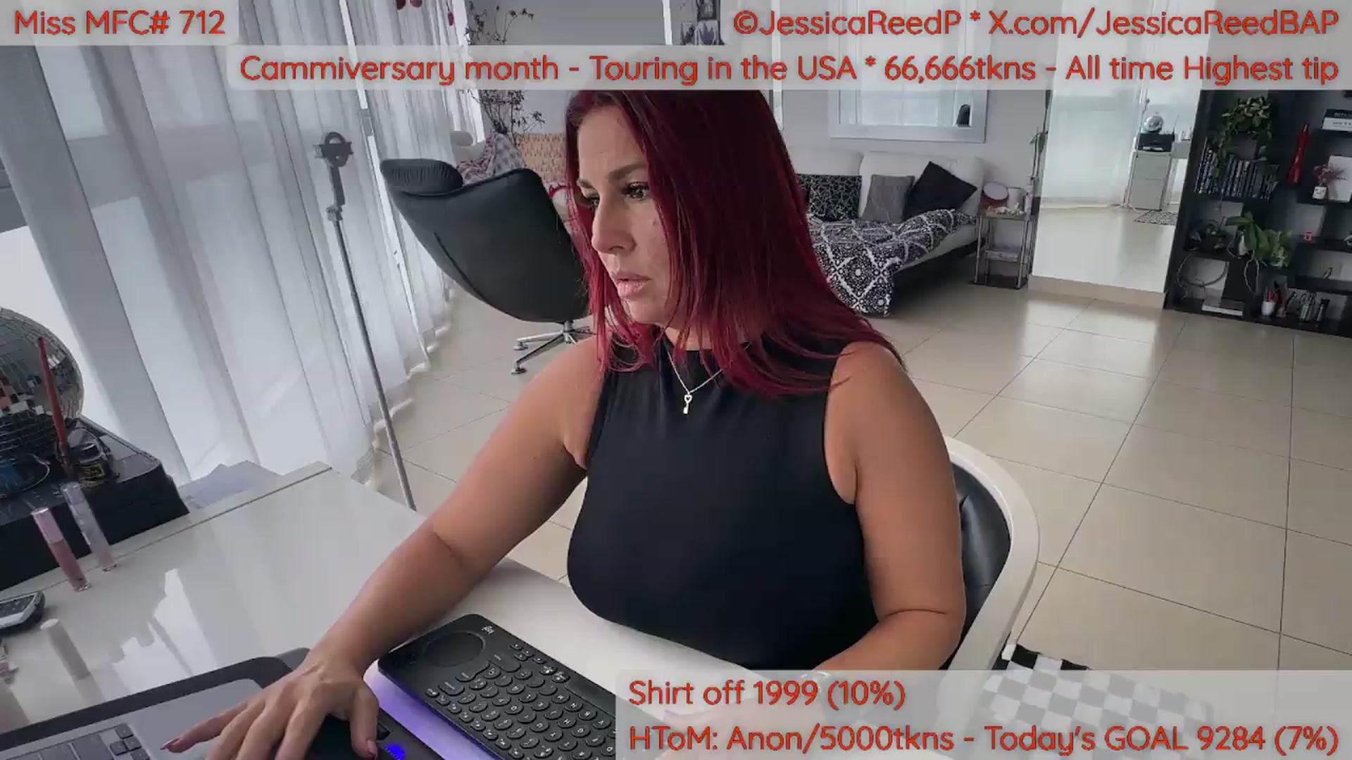 Gallery image thumbnail from JessicaReedP's myfreecams stream on, 05/11/2026, 21:53 image 13 of 20