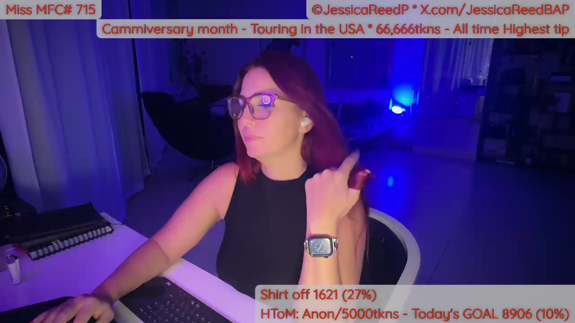 Gallery image thumbnail from JessicaReedP's myfreecams stream on, 05/12/2026, 03:30 image 18 of 20