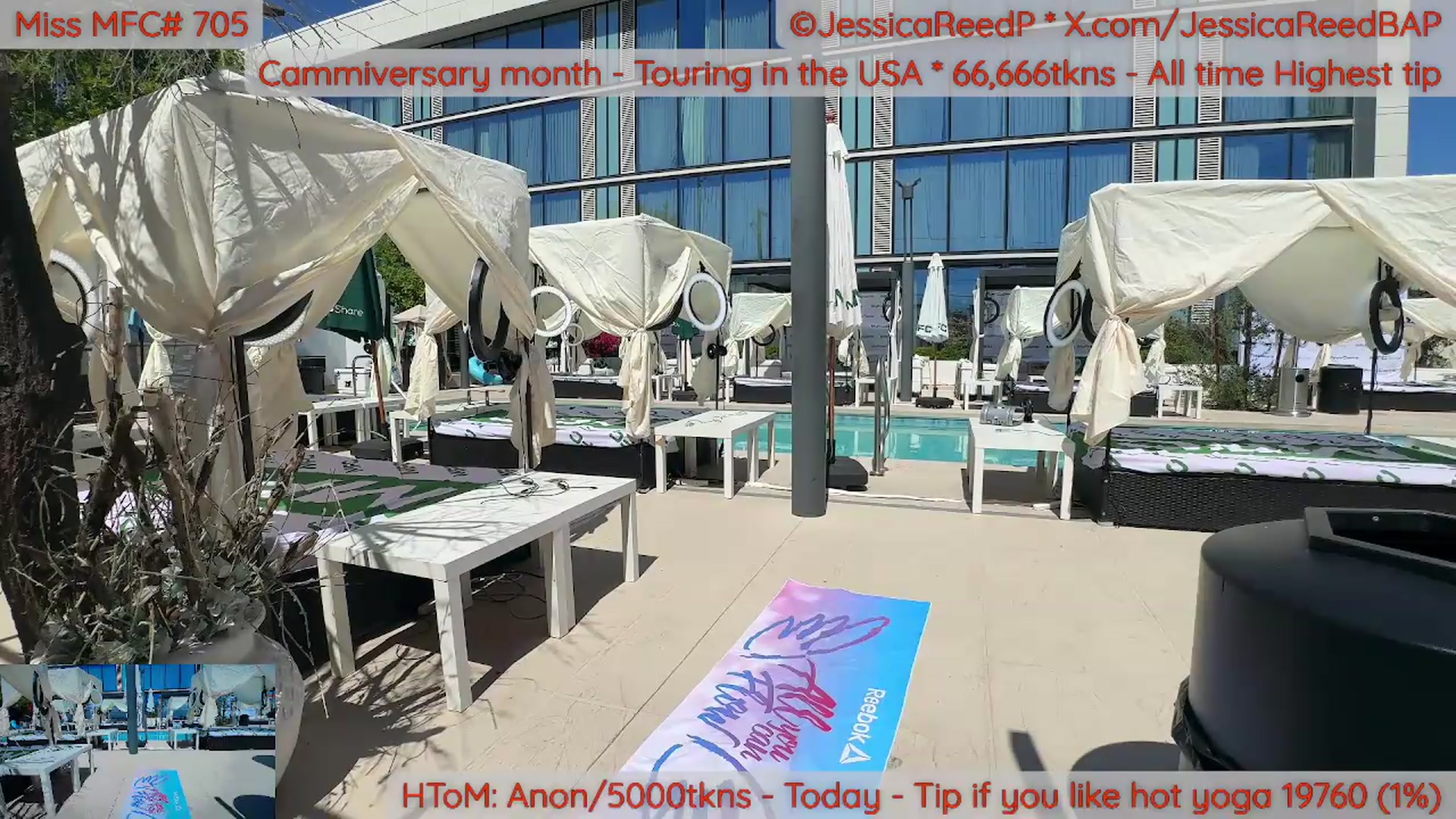 Gallery image thumbnail from JessicaReedP's myfreecams stream on, 05/20/2026, 17:36 image 9 of 20