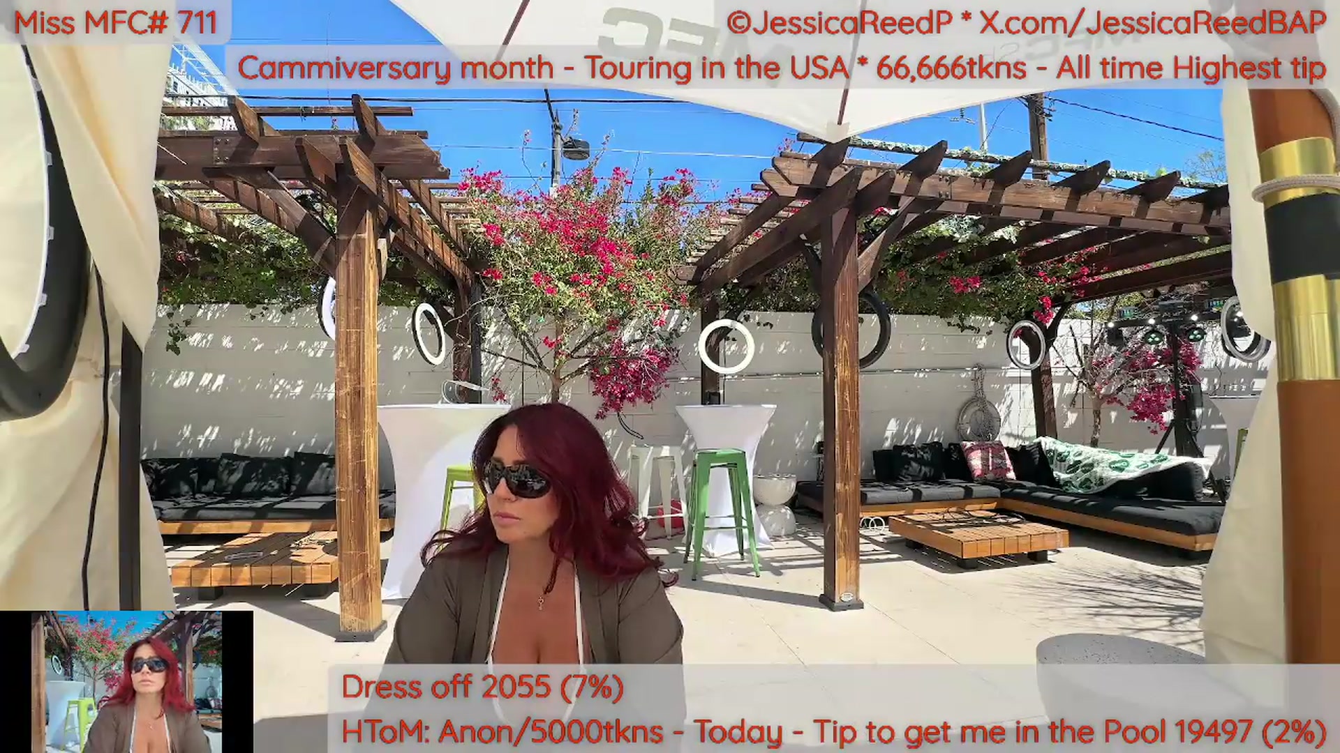 Gallery image thumbnail from JessicaReedP's myfreecams stream on, 05/20/2026, 21:48 image 2 of 20