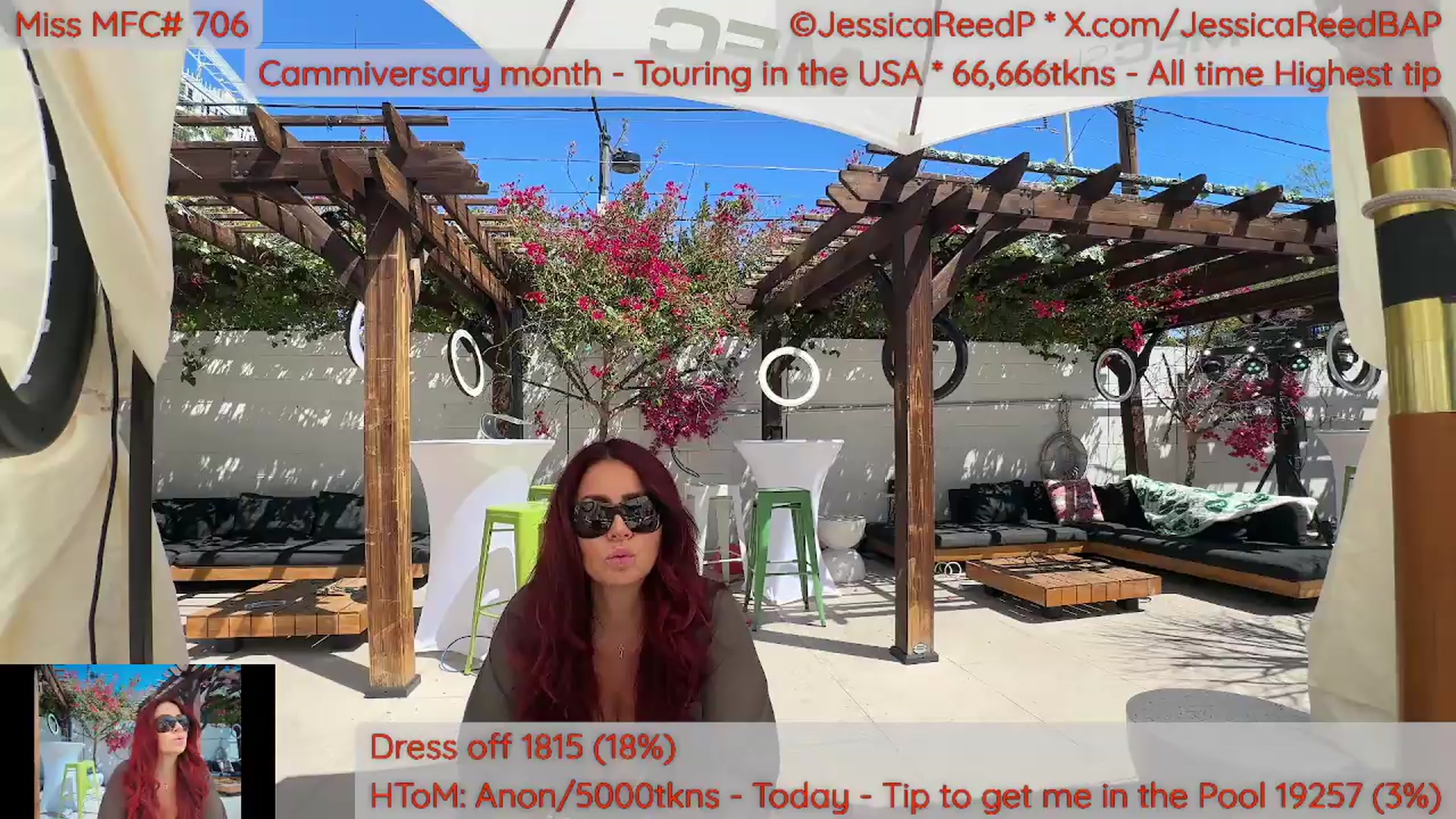 Gallery image thumbnail from JessicaReedP's myfreecams stream on, 05/20/2026, 21:48 image 6 of 20