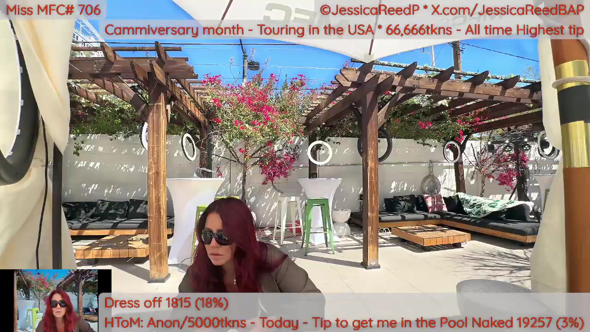 Gallery image thumbnail from JessicaReedP's myfreecams stream on, 05/20/2026, 21:48 image 9 of 20