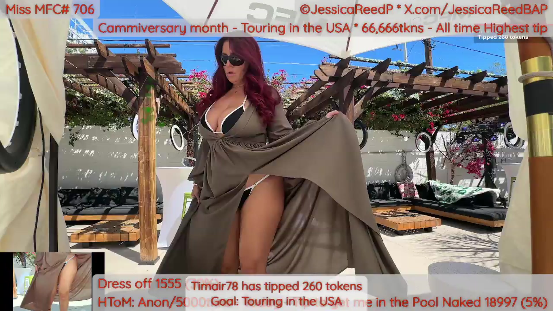 Gallery image thumbnail from JessicaReedP's myfreecams stream on, 05/20/2026, 21:48 image 18 of 20