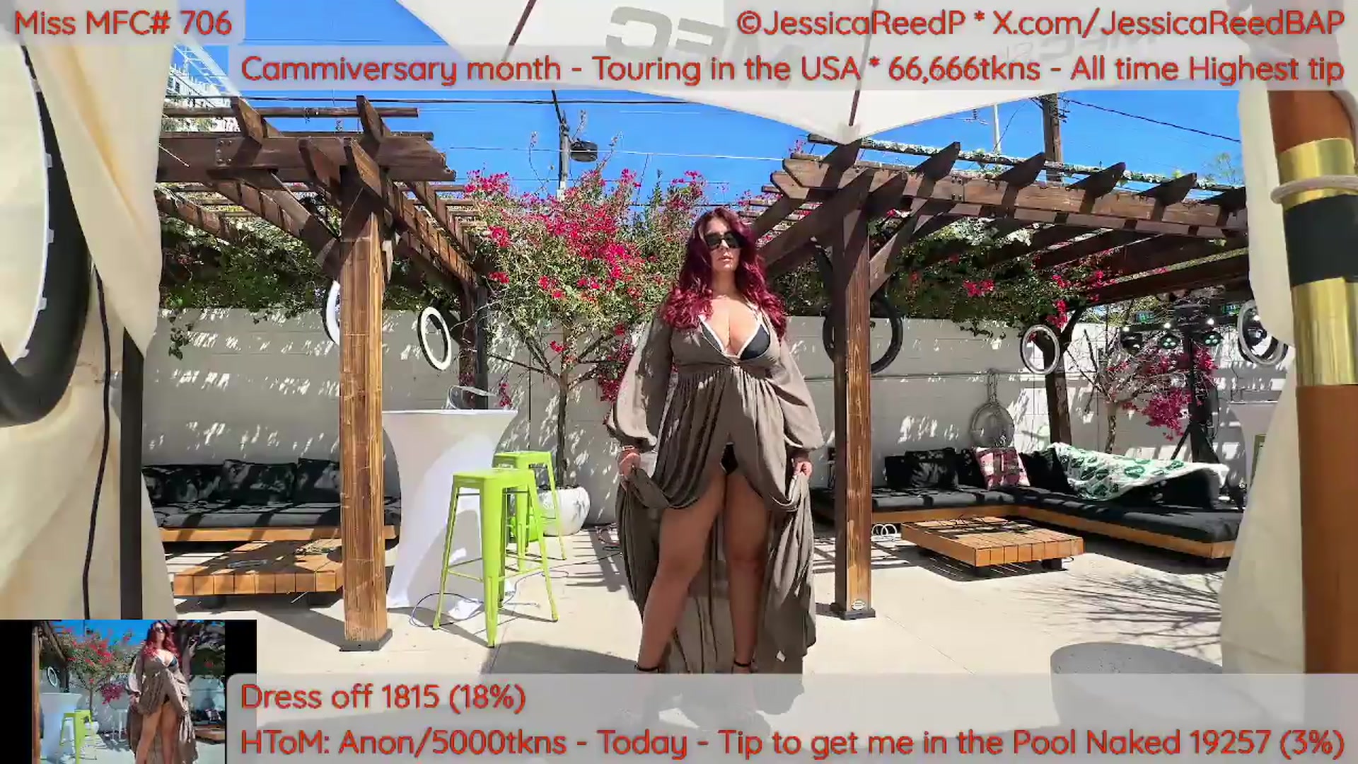 Gallery image thumbnail from JessicaReedP's myfreecams stream on, 05/20/2026, 21:48 image 10 of 20