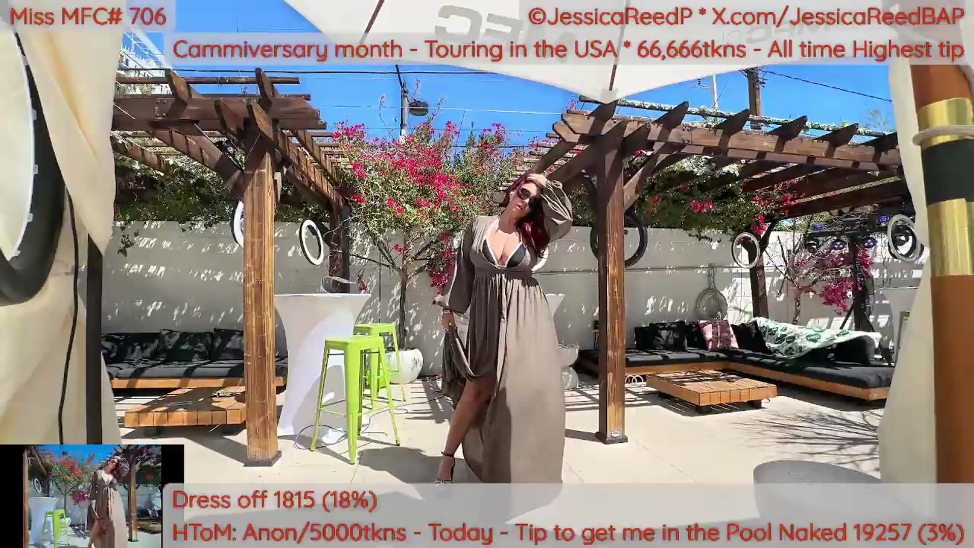 Gallery image thumbnail from JessicaReedP's myfreecams stream on, 05/20/2026, 21:48 image 13 of 20
