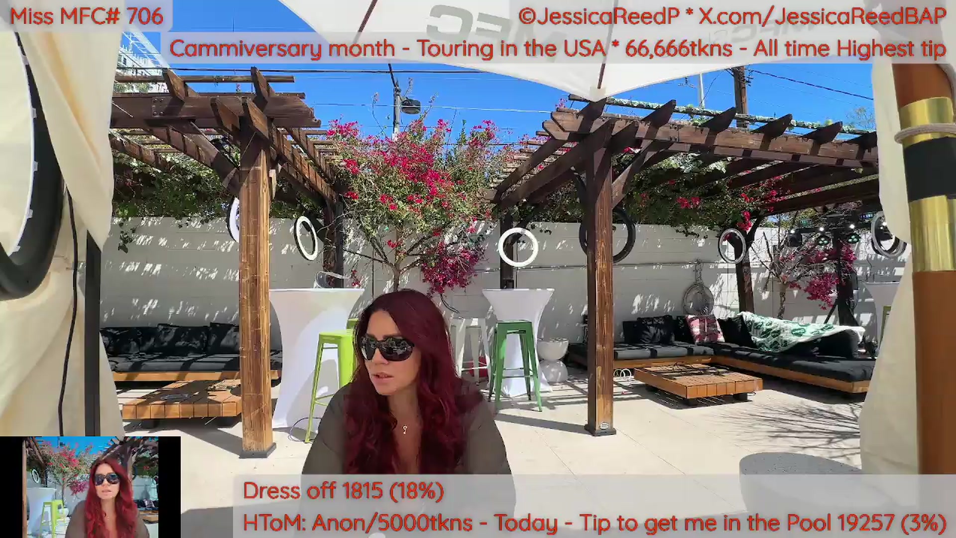 Gallery image thumbnail from JessicaReedP's myfreecams stream on, 05/20/2026, 21:48 image 7 of 20