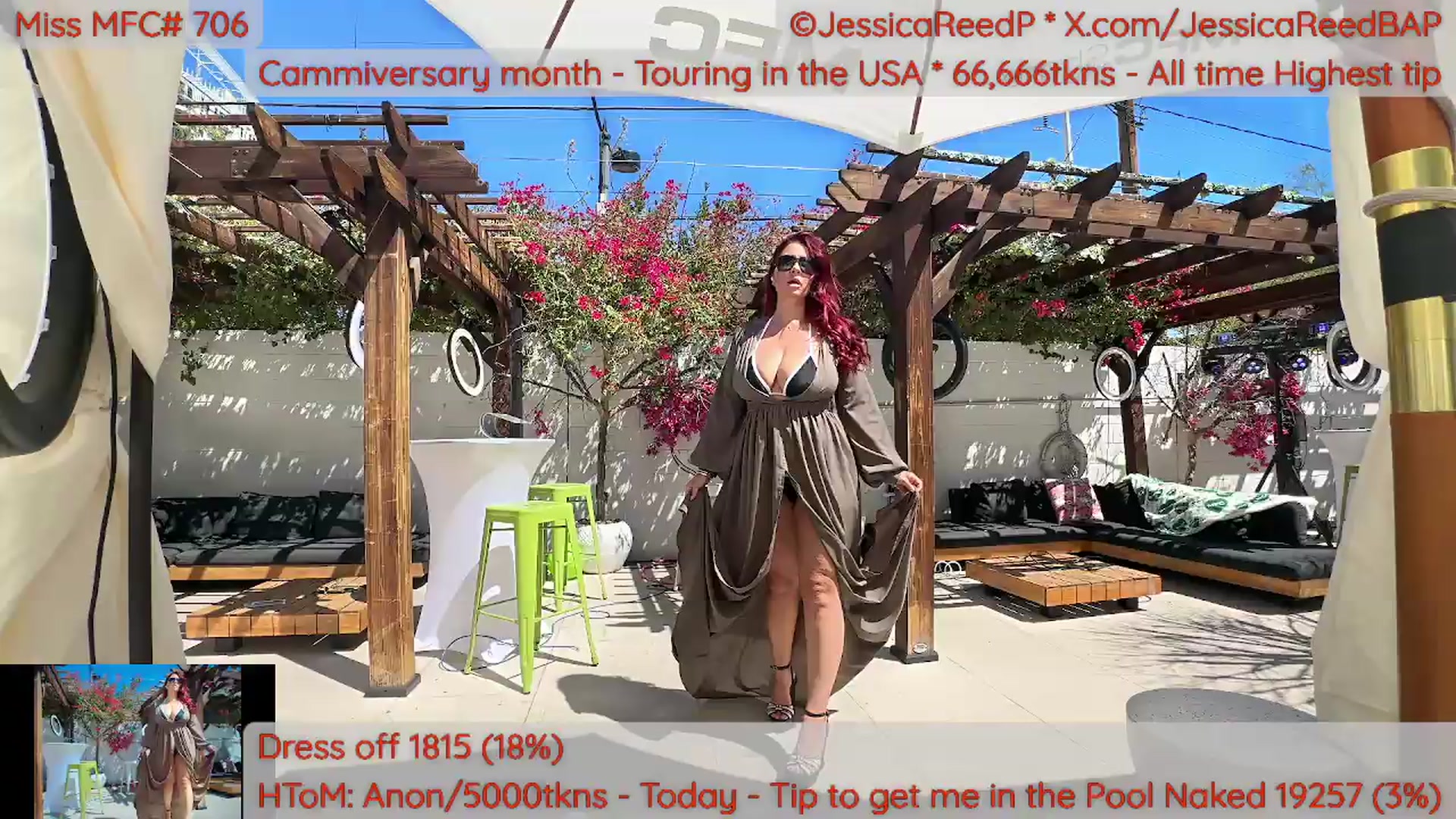 Gallery image thumbnail from JessicaReedP's myfreecams stream on, 05/20/2026, 21:48 image 14 of 20