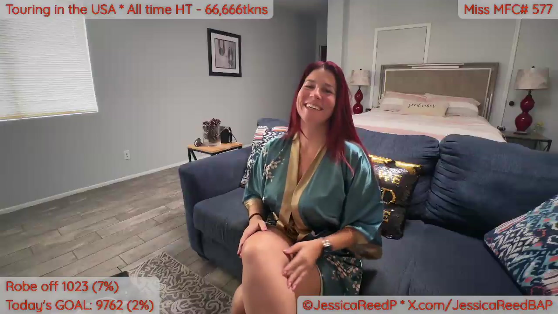 Gallery image thumbnail from JessicaReedP's myfreecams stream on, 06/01/2026, 23:37 image 9 of 20